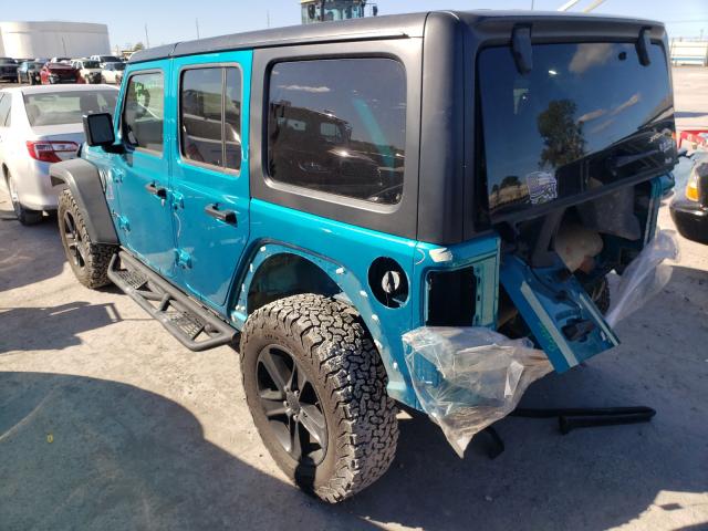 Photo 2 VIN: 1C4HJXDN4LW331289 - JEEP WRANGLER U 