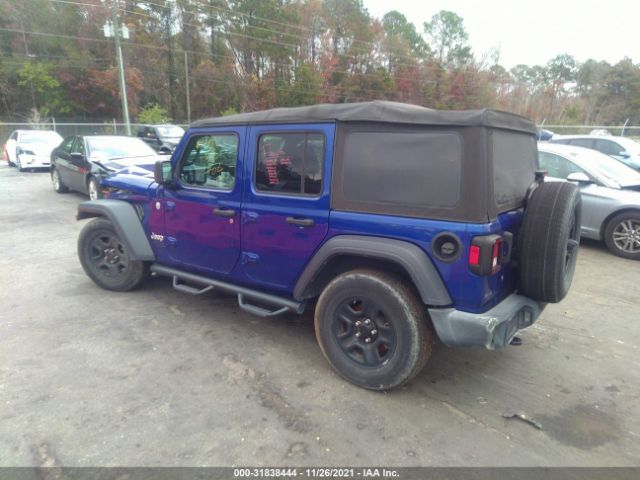 Photo 2 VIN: 1C4HJXDN5JW329466 - JEEP WRANGLER UNLIMITED 