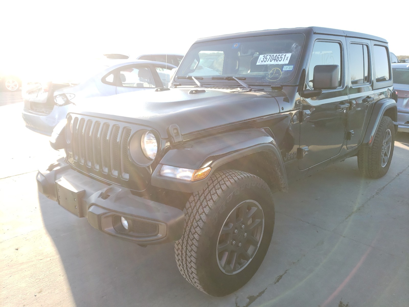 Photo 1 VIN: 1C4HJXDN6MW596202 - JEEP WRANGLER U 