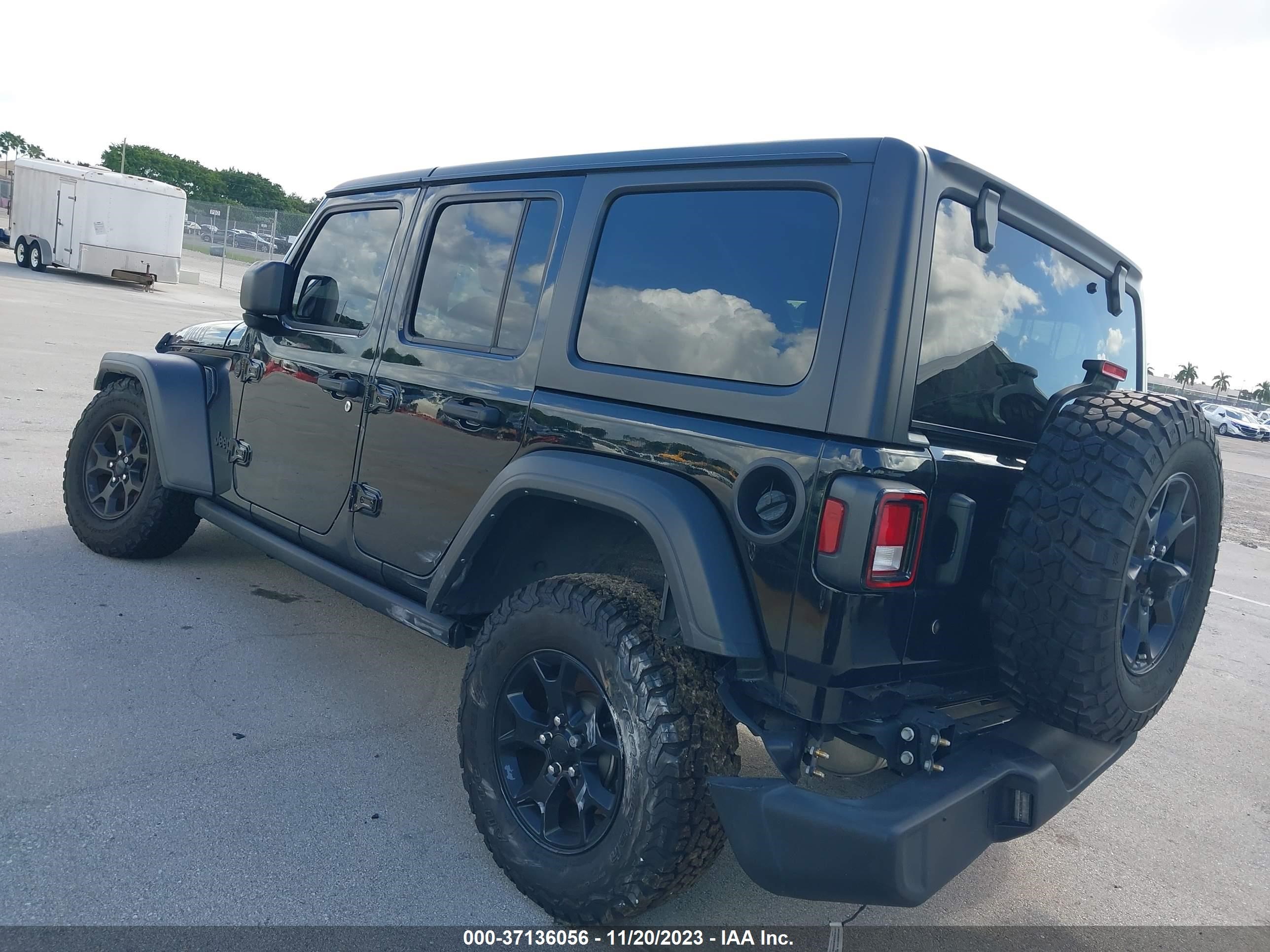 Photo 2 VIN: 1C4HJXDN7MW783772 - JEEP WRANGLER 