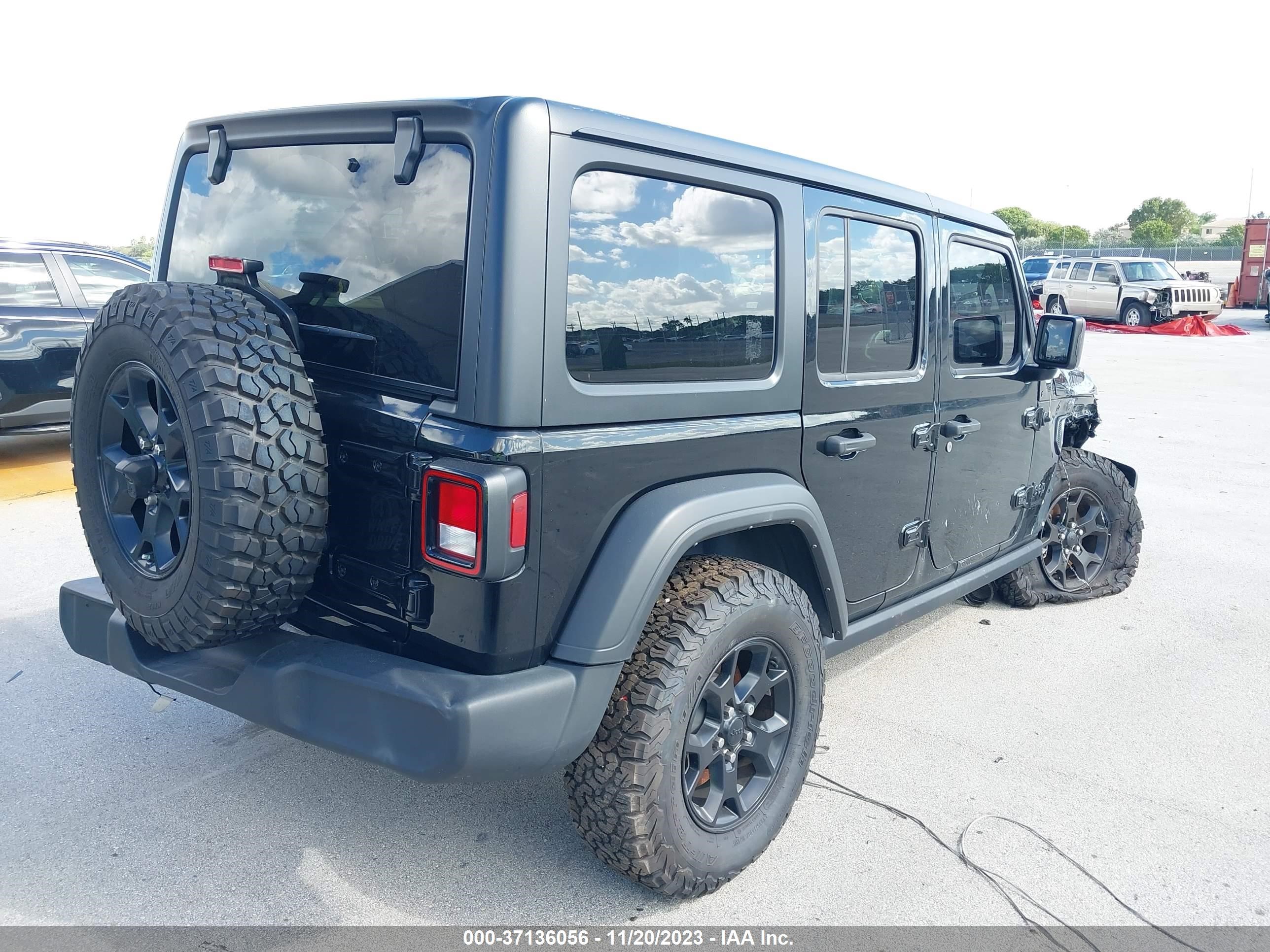 Photo 3 VIN: 1C4HJXDN7MW783772 - JEEP WRANGLER 