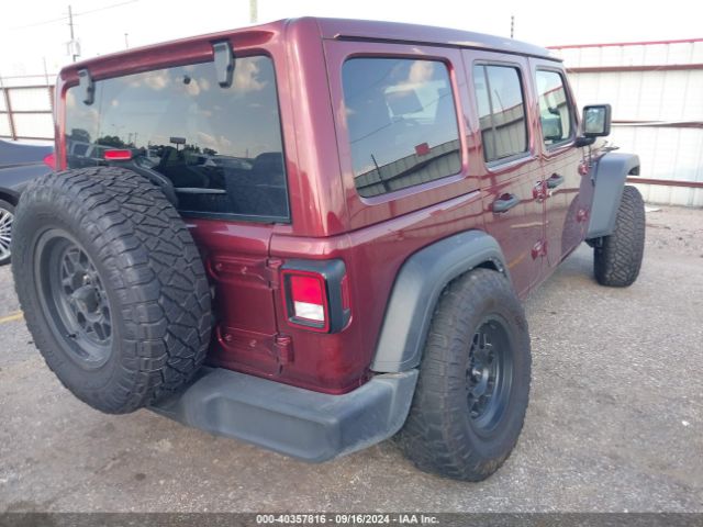 Photo 3 VIN: 1C4HJXDN9NW173955 - JEEP WRANGLER 