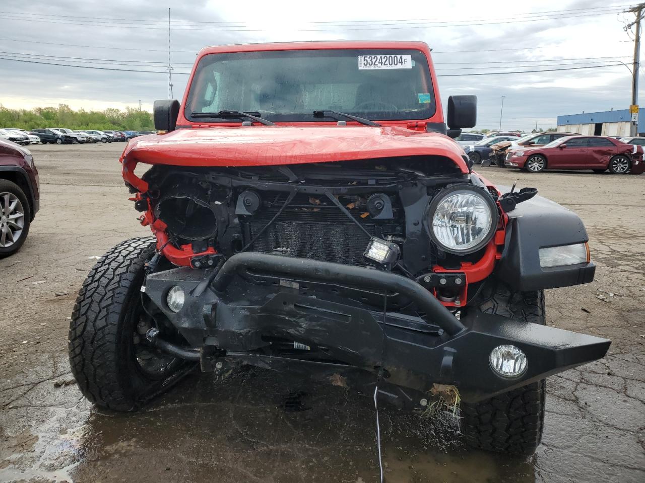 Photo 4 VIN: 1C4HJXDNXKW668659 - JEEP WRANGLER 