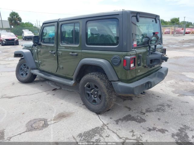 Photo 2 VIN: 1C4HJXDNXMW553207 - JEEP WRANGLER 