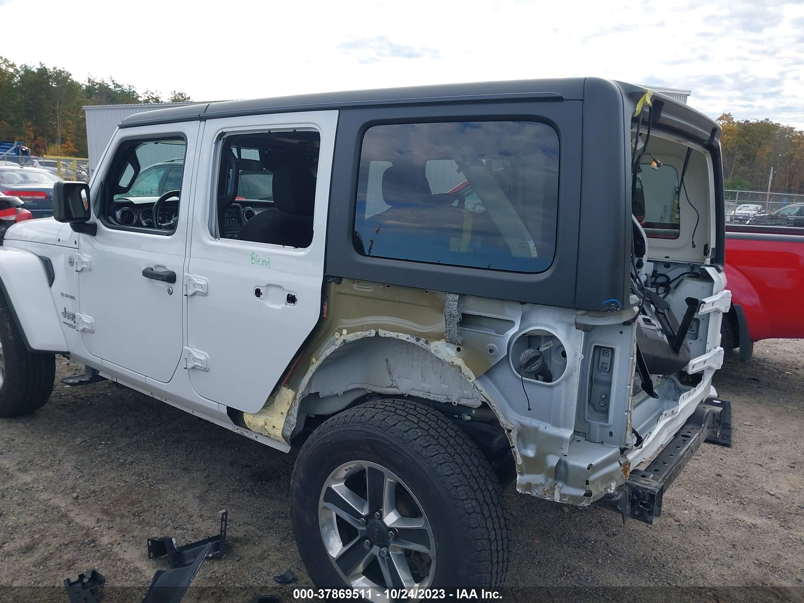 Photo 2 VIN: 1C4HJXEG1MW502050 - JEEP WRANGLER 