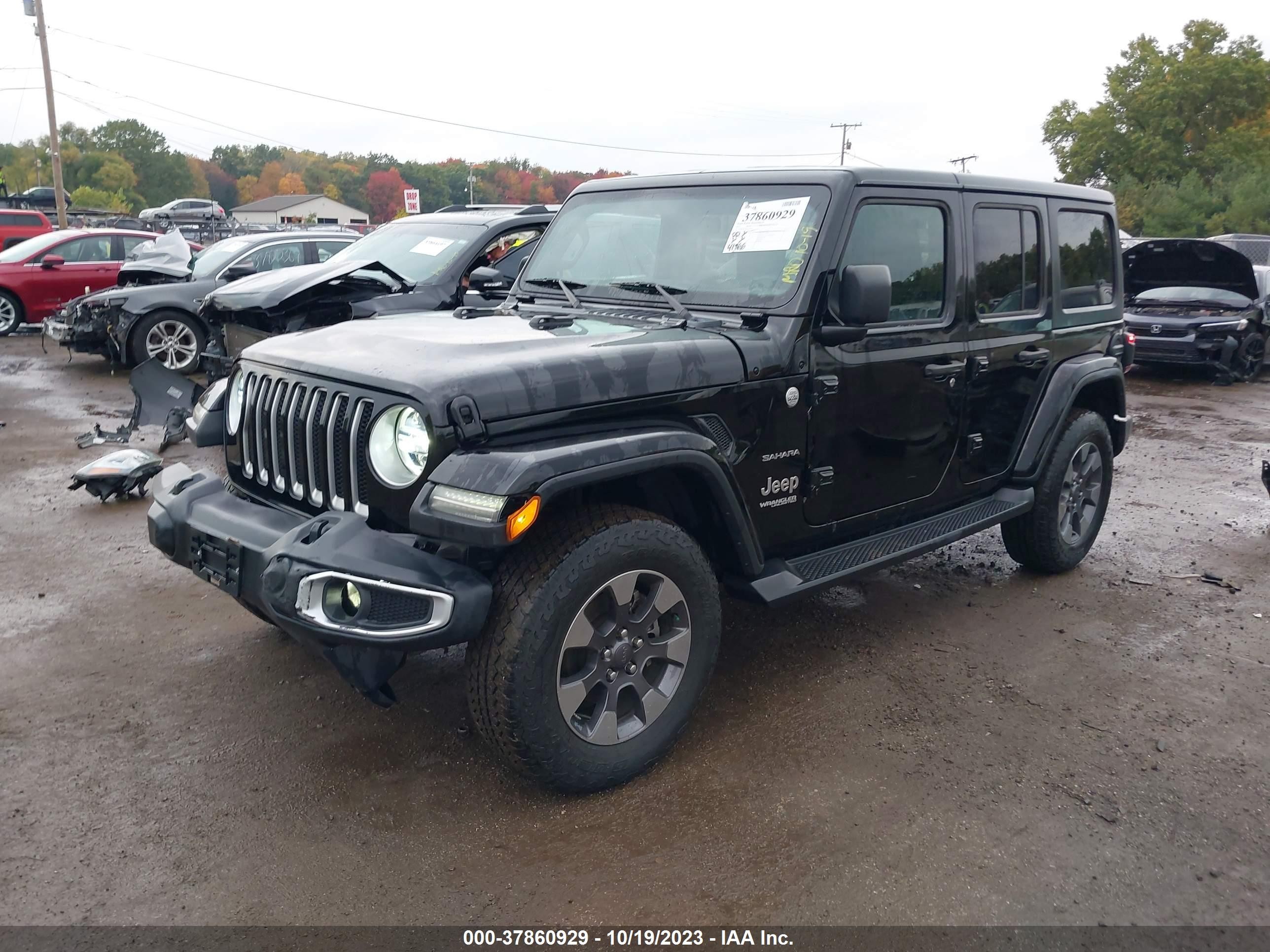 Photo 1 VIN: 1C4HJXEG3JW115009 - JEEP WRANGLER 