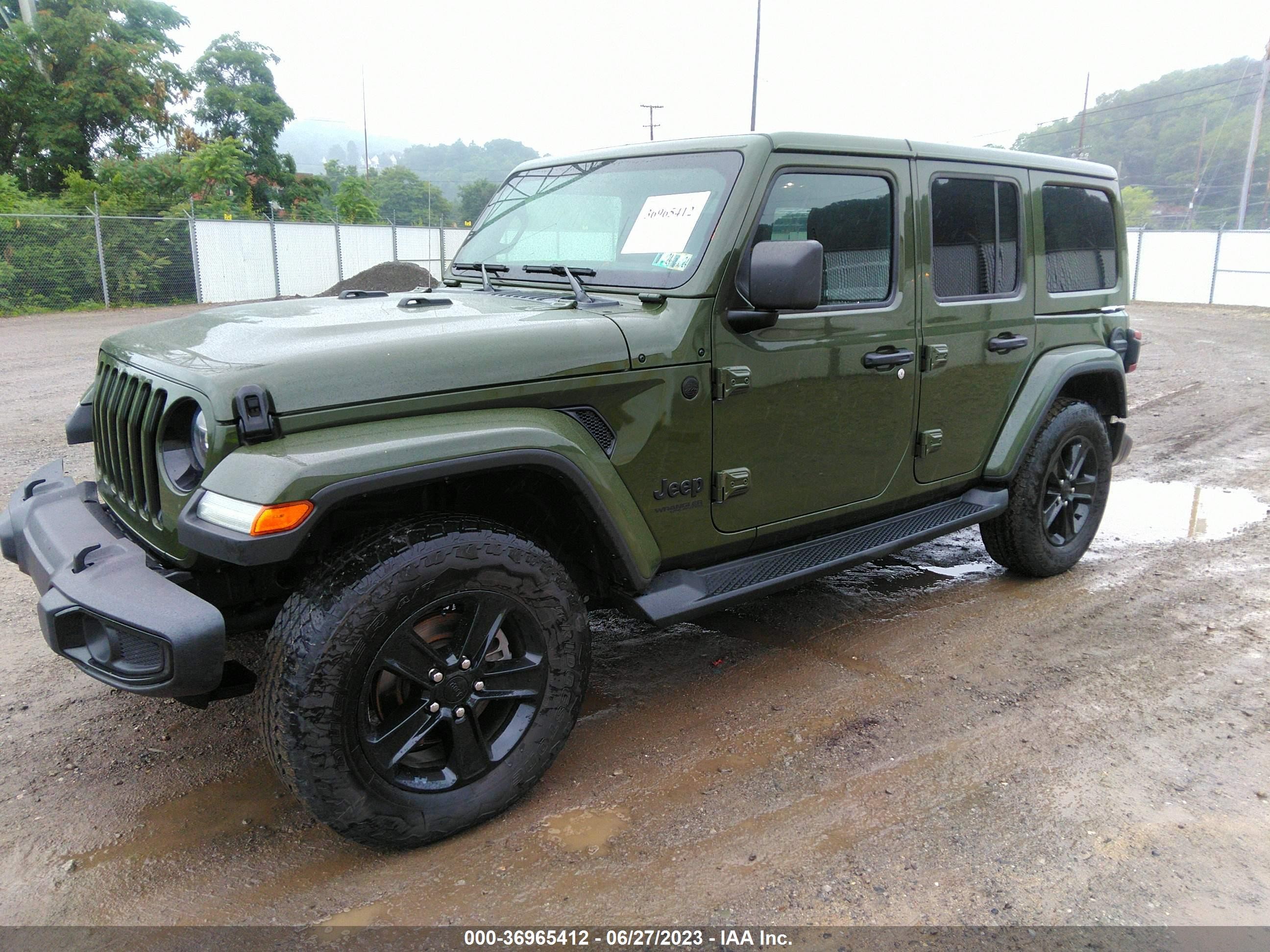 Photo 1 VIN: 1C4HJXEG3MW605924 - JEEP WRANGLER 