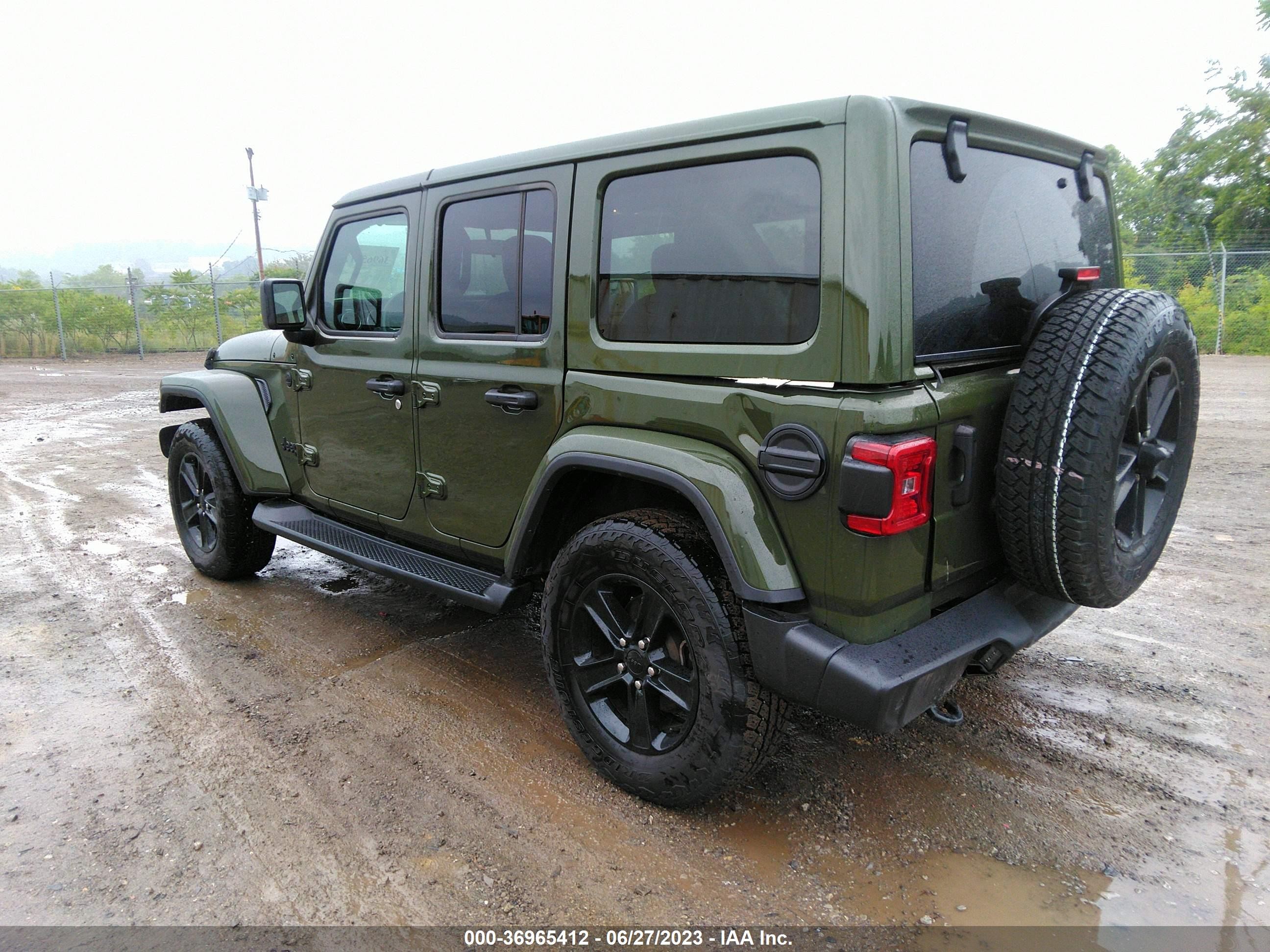 Photo 2 VIN: 1C4HJXEG3MW605924 - JEEP WRANGLER 