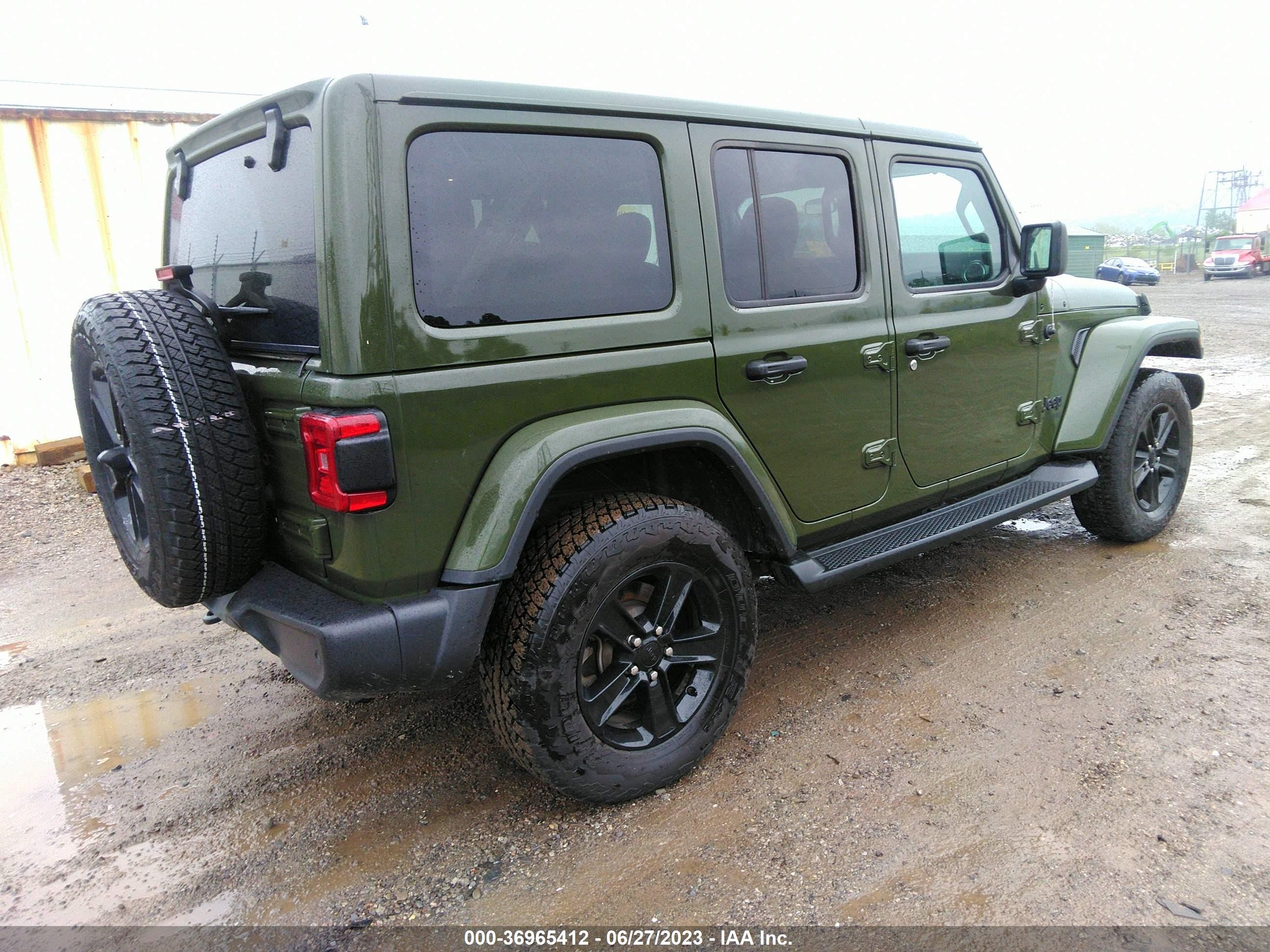 Photo 3 VIN: 1C4HJXEG3MW605924 - JEEP WRANGLER 