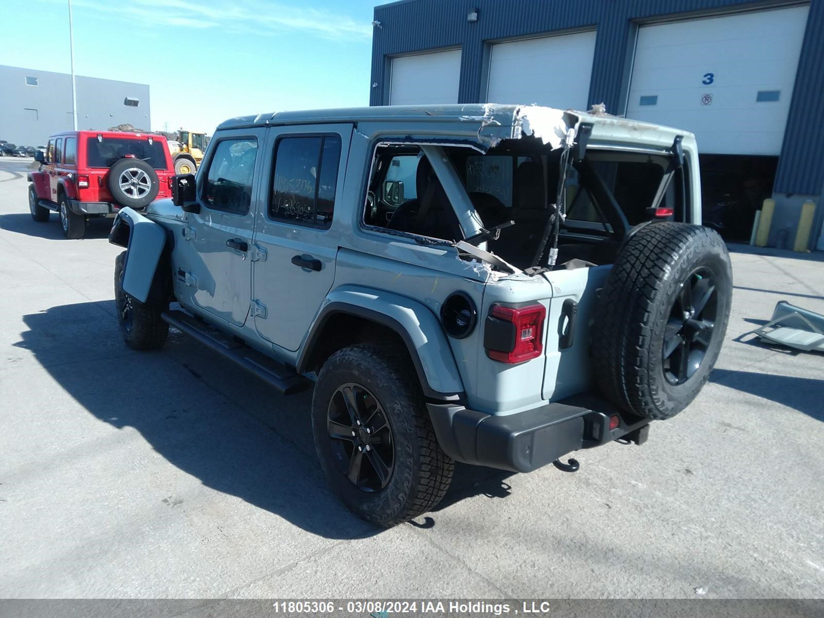 Photo 2 VIN: 1C4HJXEG4PW546905 - JEEP WRANGLER 