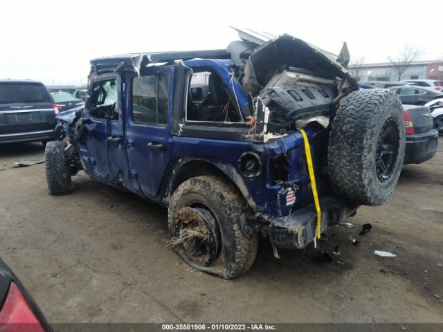 Photo 2 VIN: 1C4HJXEG5JW253389 - JEEP WRANGLER UNLIMITED 