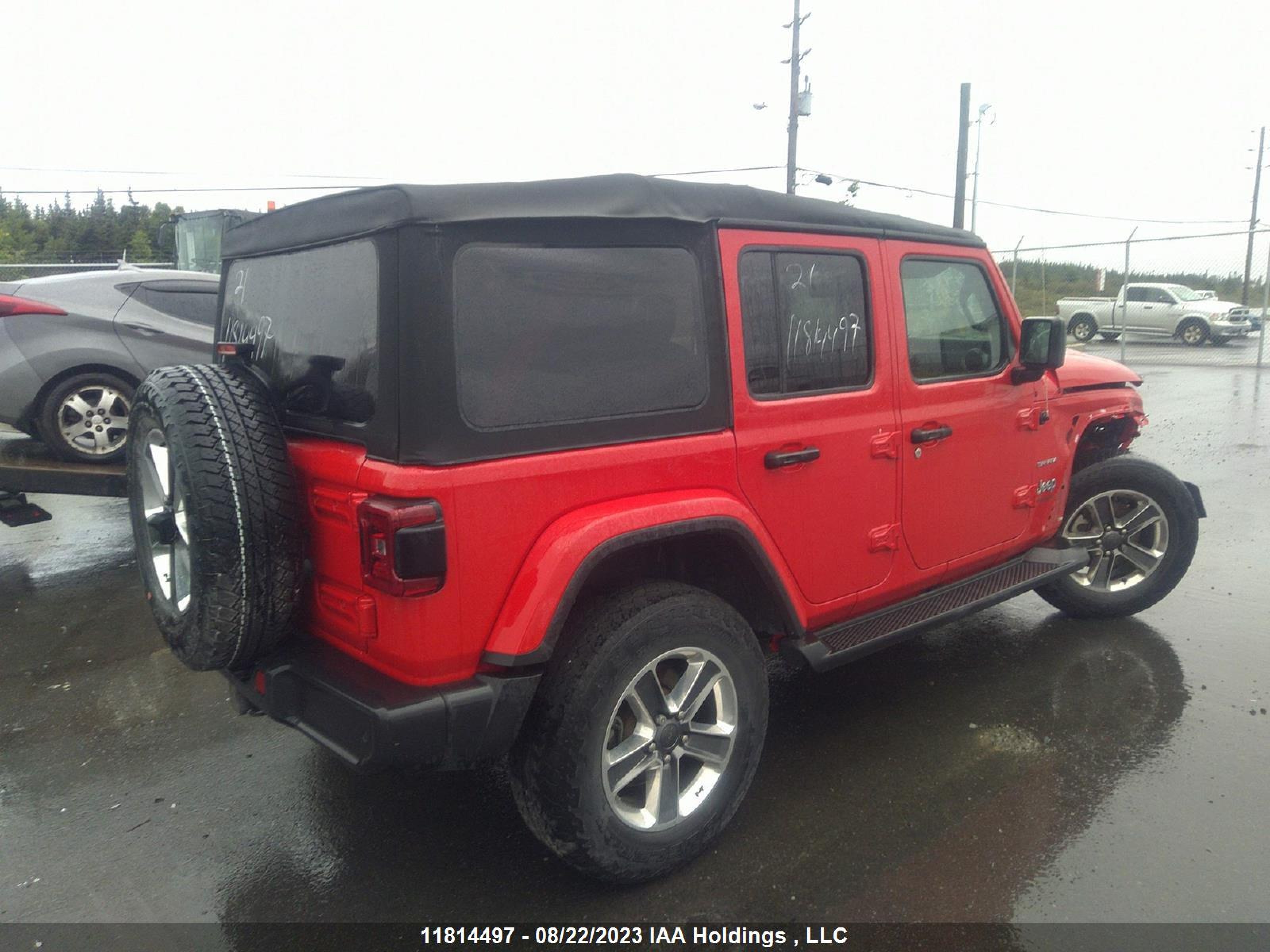 Photo 3 VIN: 1C4HJXEG6MW598516 - JEEP WRANGLER 