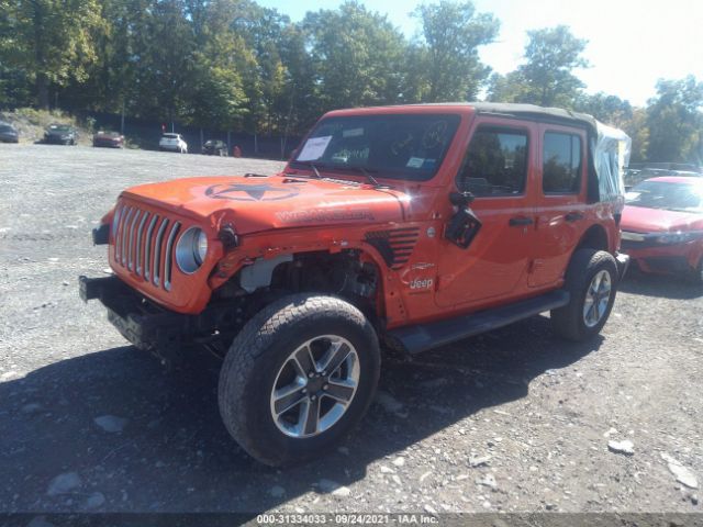 Photo 1 VIN: 1C4HJXEG7JW323801 - JEEP WRANGLER UNLIMITED 