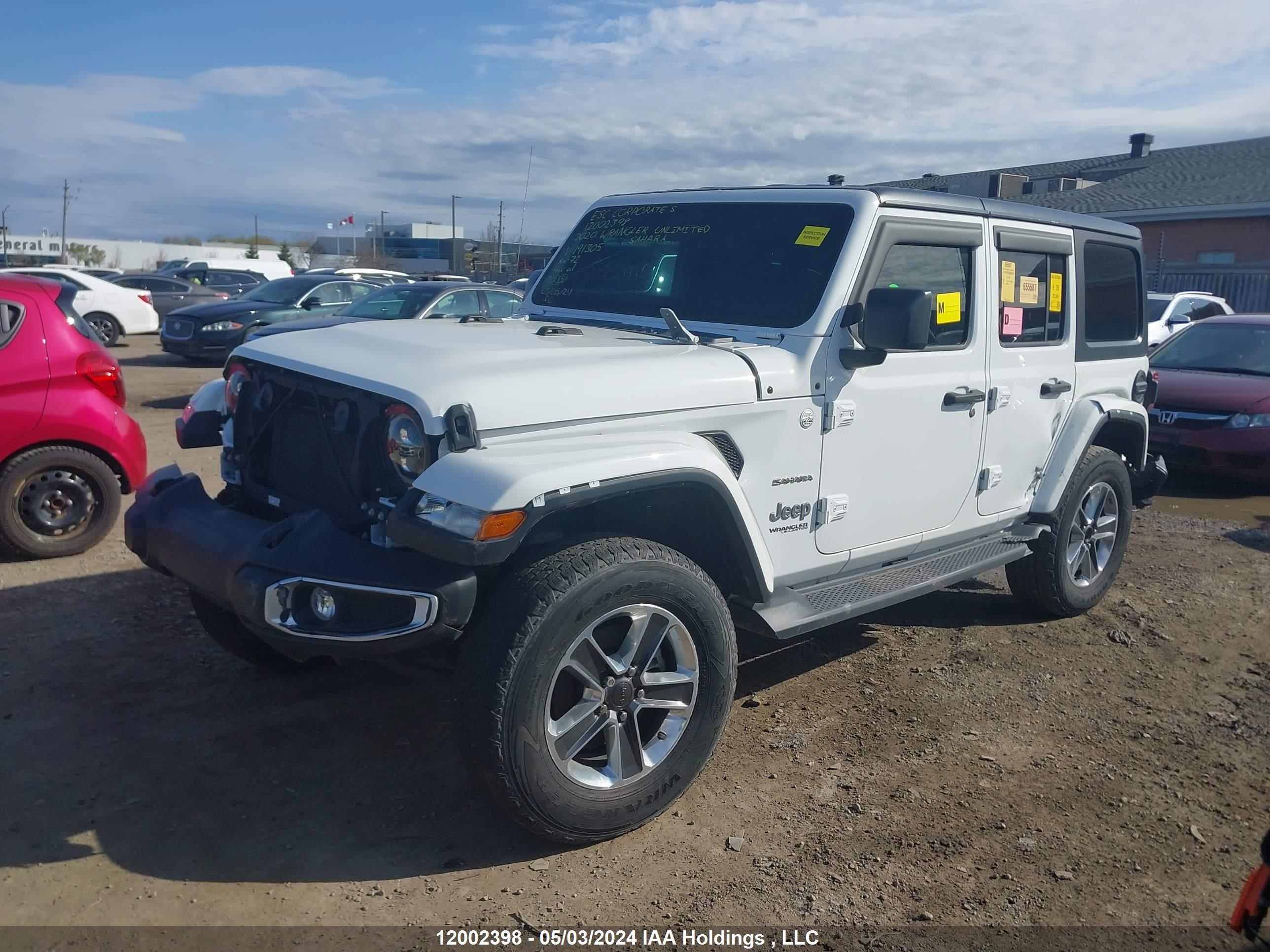 Photo 1 VIN: 1C4HJXEG9LW191305 - JEEP WRANGLER 