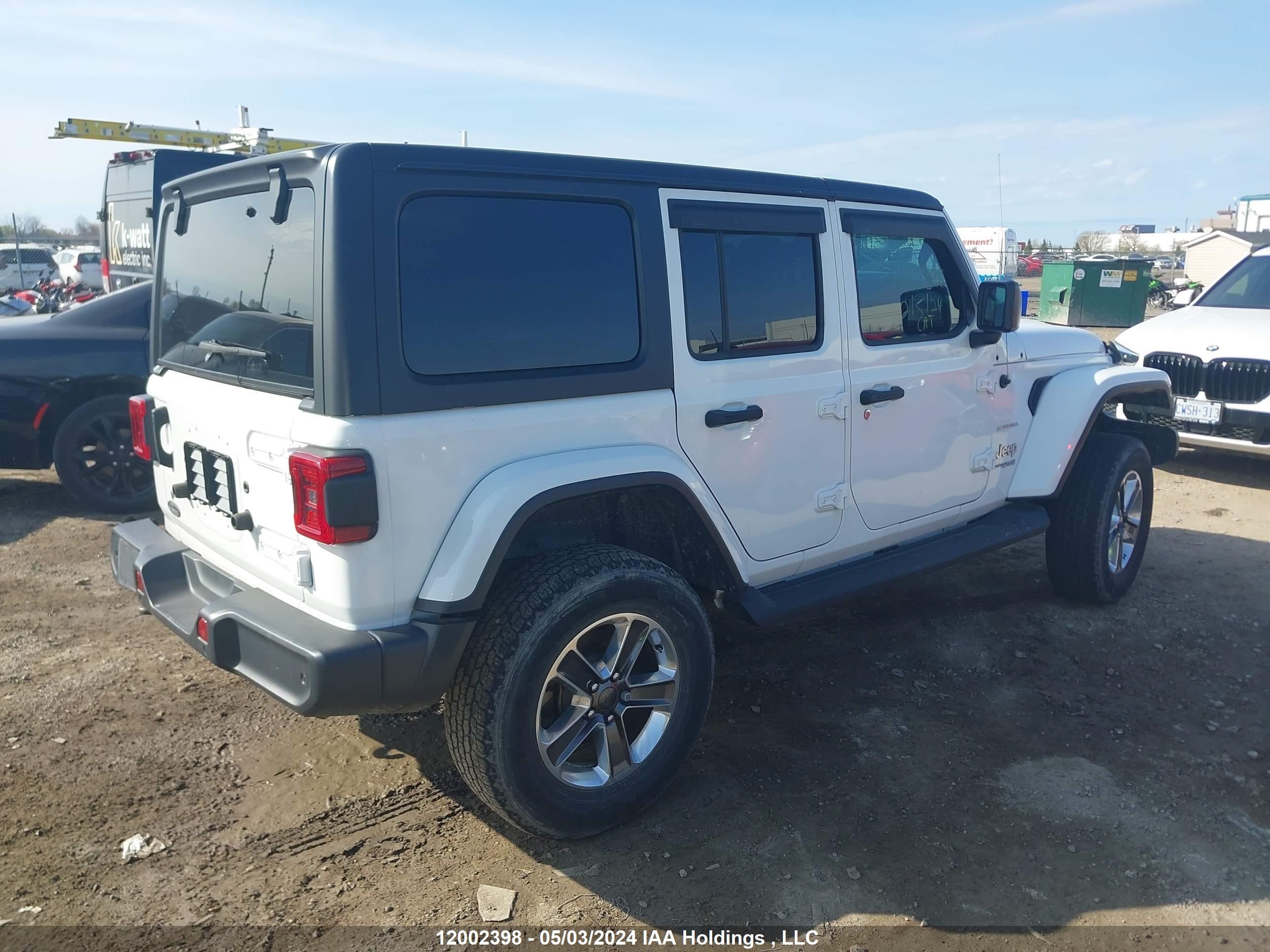 Photo 3 VIN: 1C4HJXEG9LW191305 - JEEP WRANGLER 