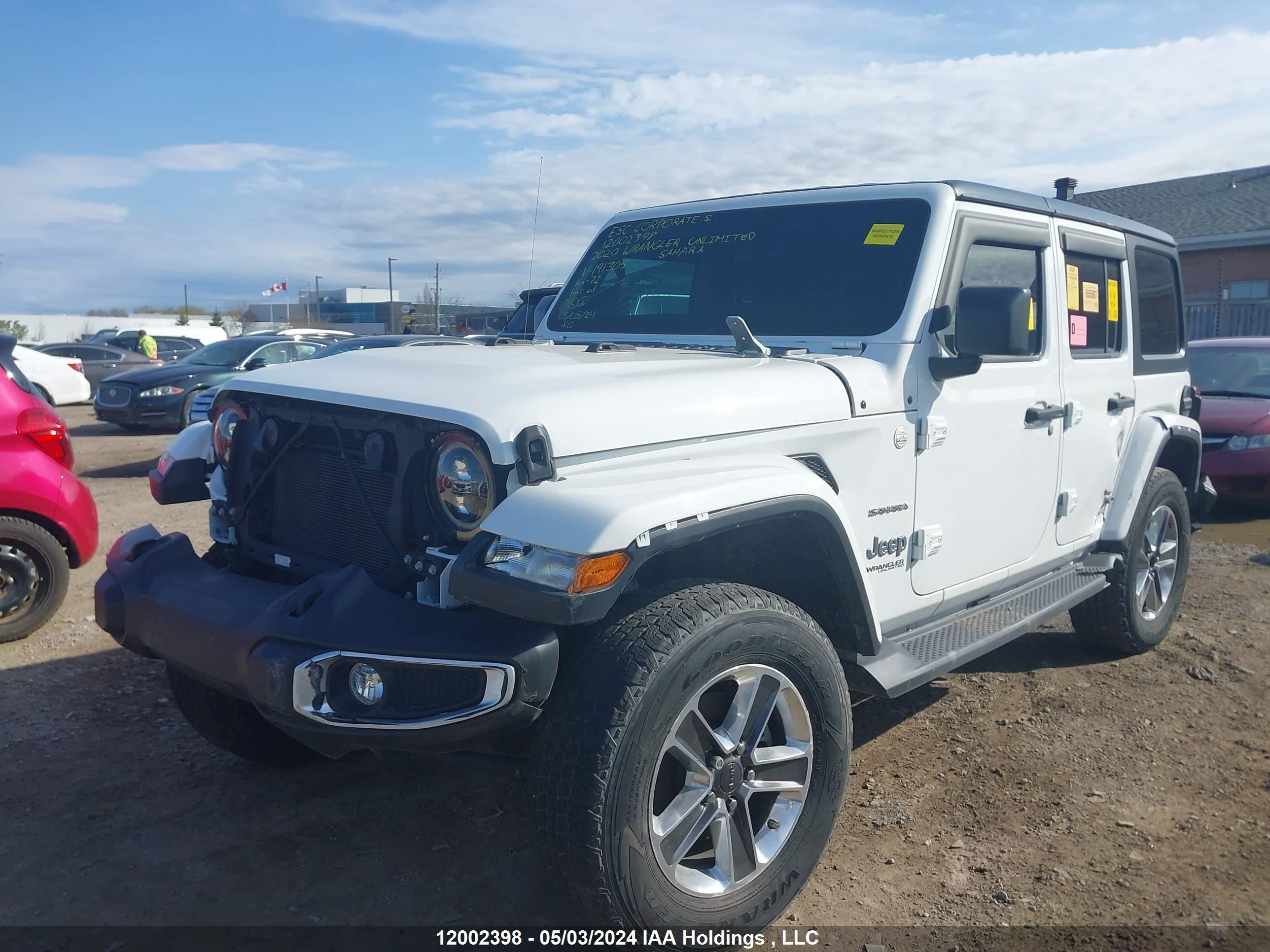 Photo 5 VIN: 1C4HJXEG9LW191305 - JEEP WRANGLER 