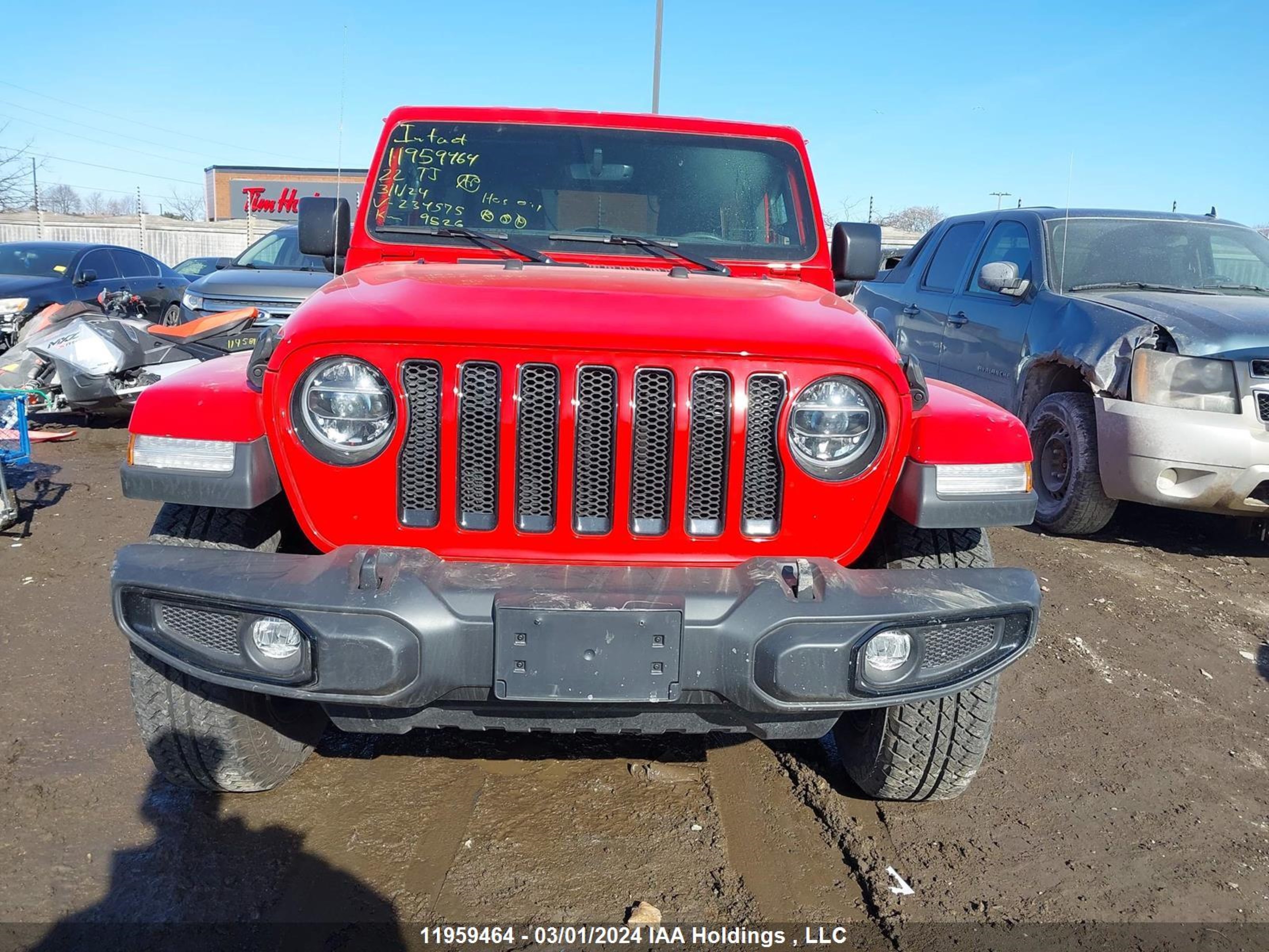 Photo 11 VIN: 1C4HJXEG9NW234575 - JEEP WRANGLER 