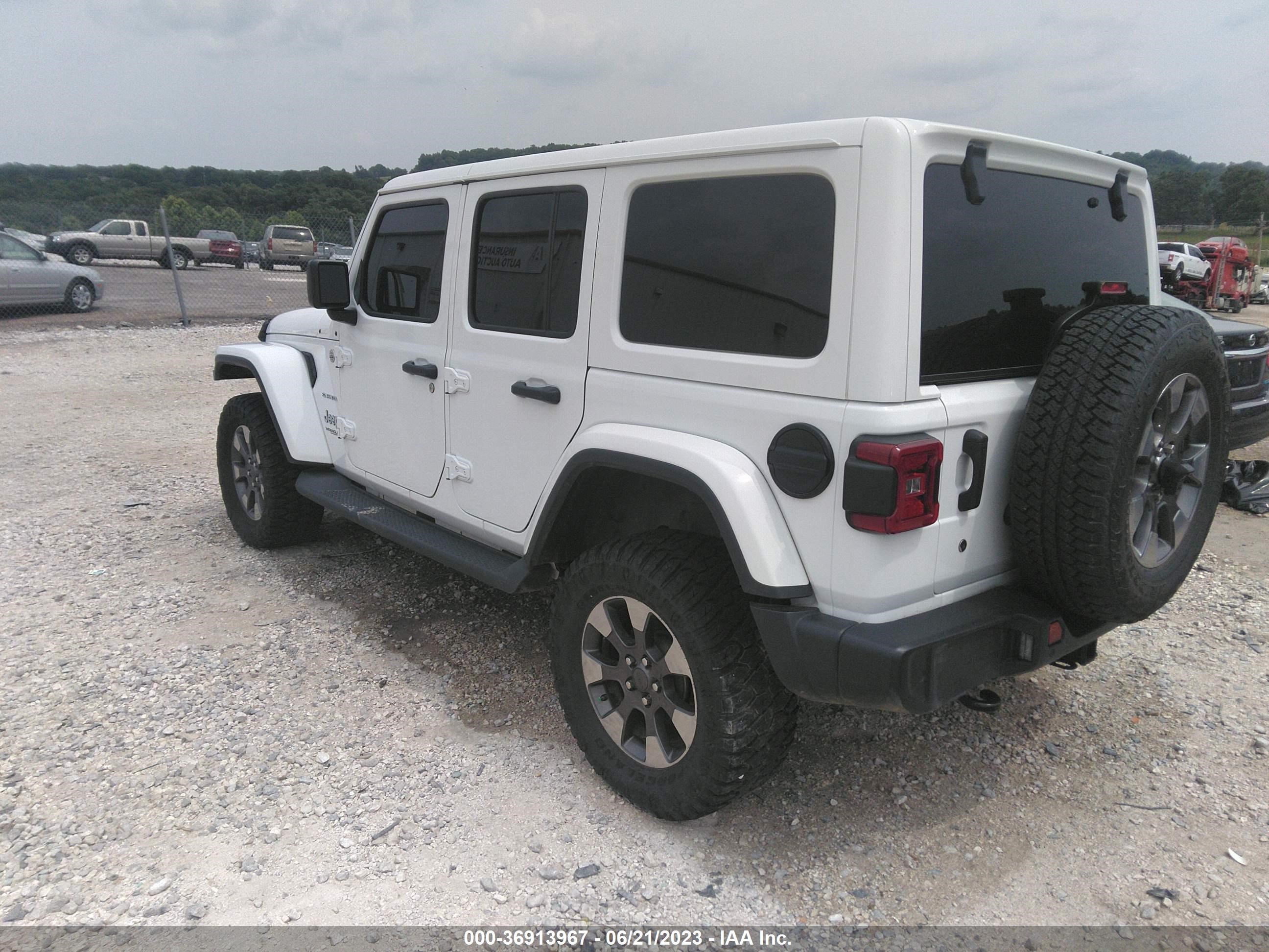 Photo 2 VIN: 1C4HJXEGXKW608137 - JEEP WRANGLER 