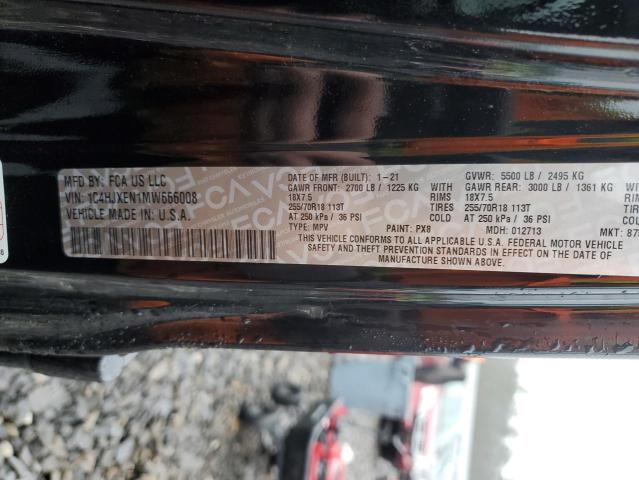 Photo 11 VIN: 1C4HJXEN1MW666008 - JEEP WRANGLER 