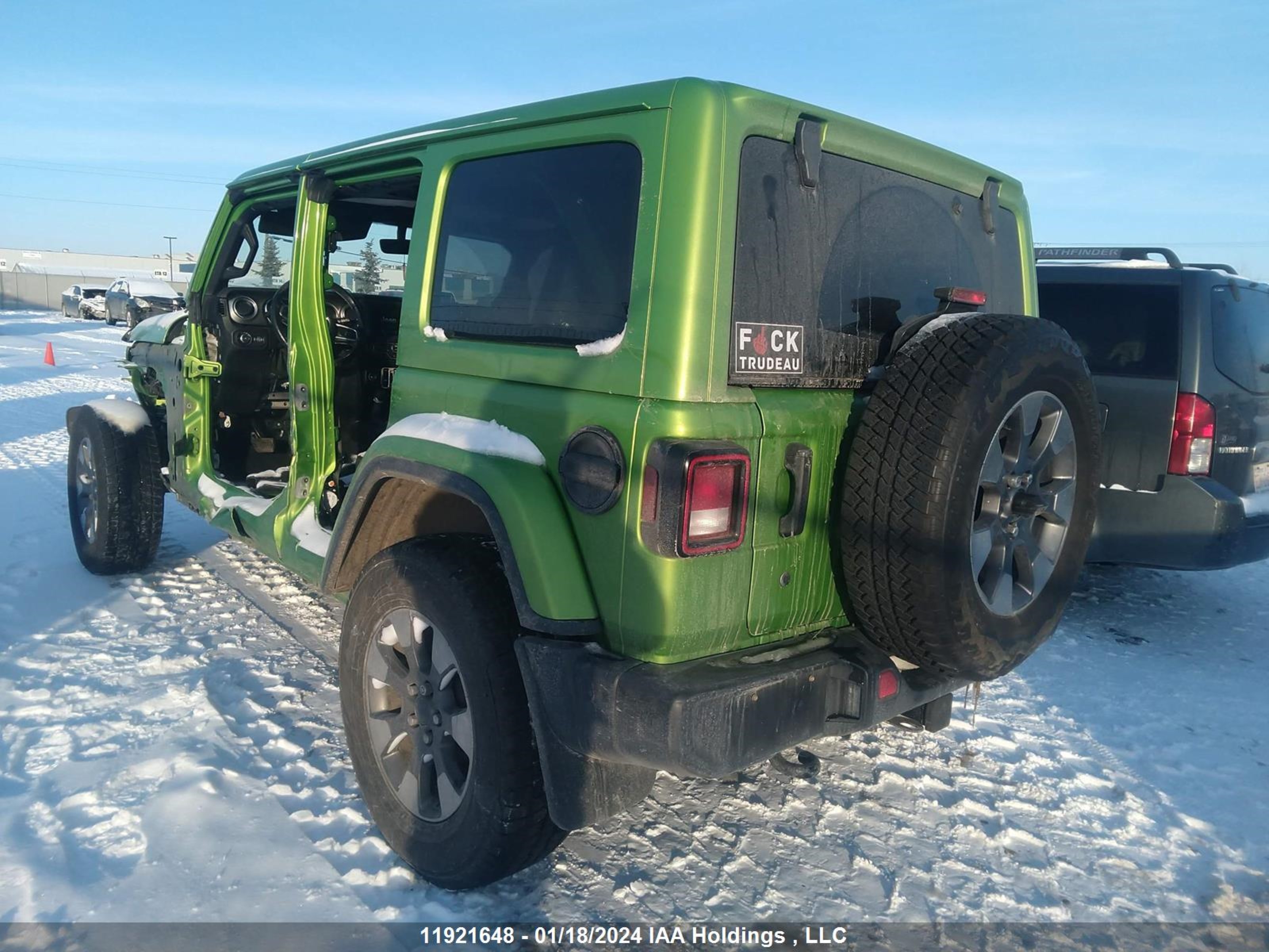 Photo 2 VIN: 1C4HJXEN2KW559529 - JEEP WRANGLER 