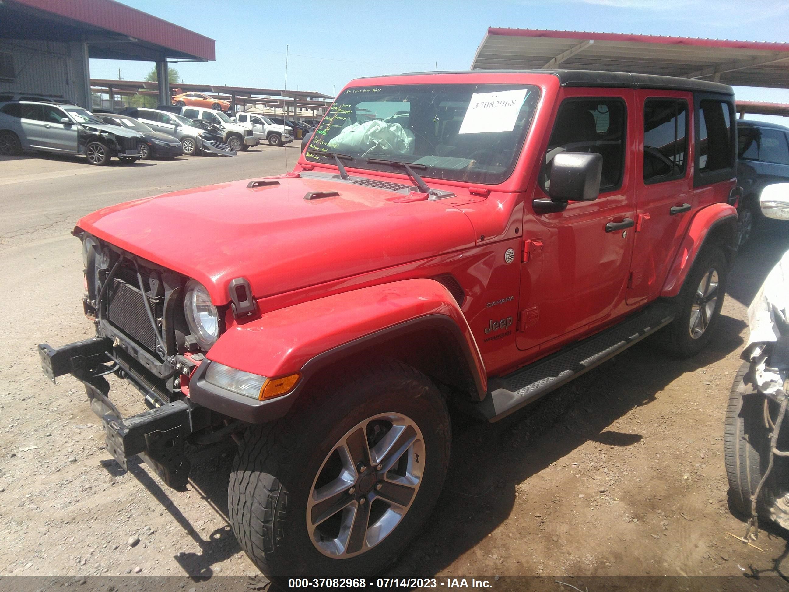 Photo 1 VIN: 1C4HJXEN2LW213935 - JEEP WRANGLER 