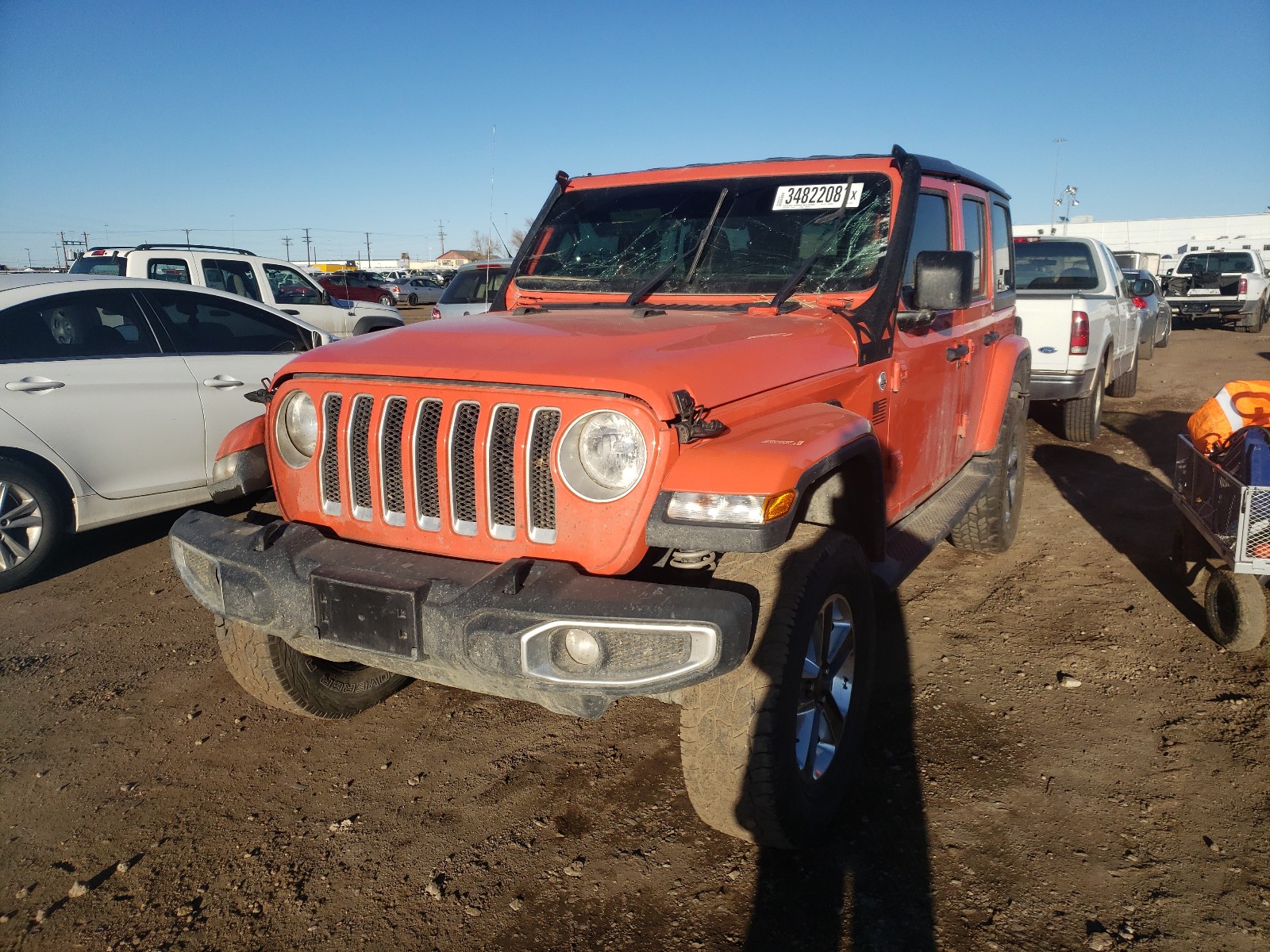 Photo 1 VIN: 1C4HJXEN7JW324218 - JEEP WRANGLER U 