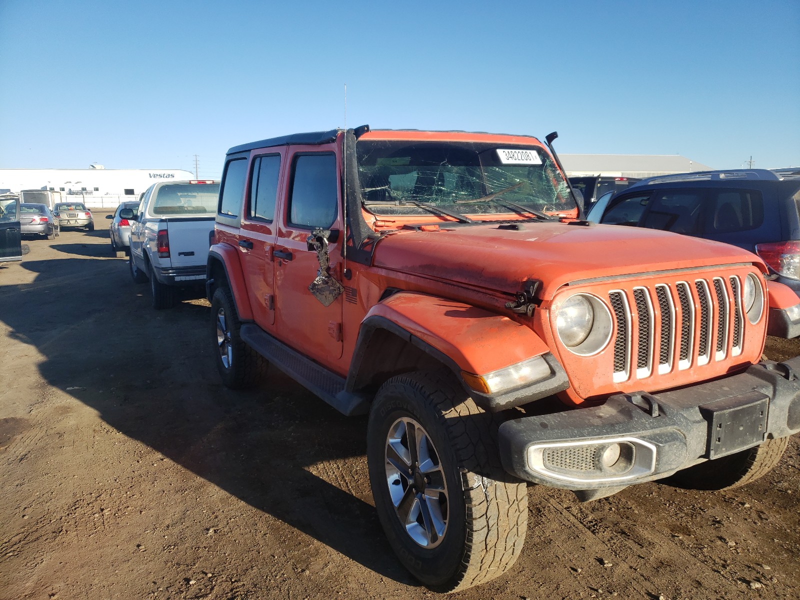 Photo 8 VIN: 1C4HJXEN7JW324218 - JEEP WRANGLER U 