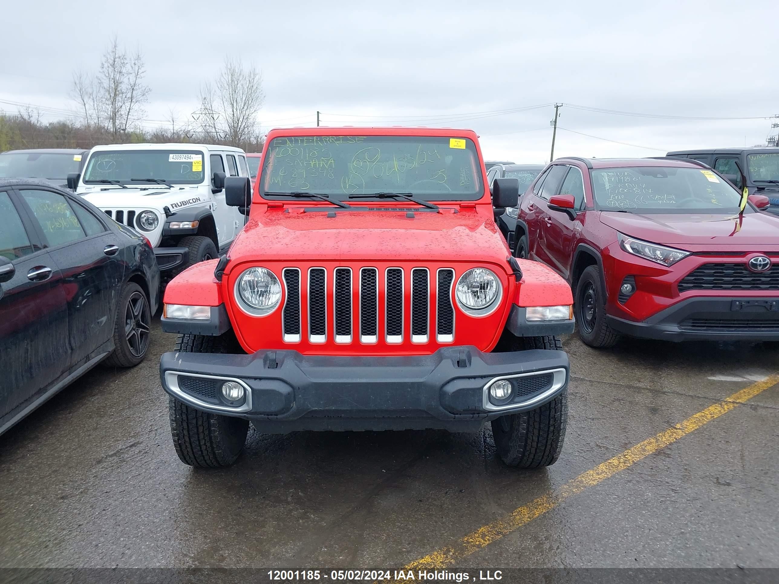 Photo 12 VIN: 1C4HJXEN8MW689348 - JEEP WRANGLER 