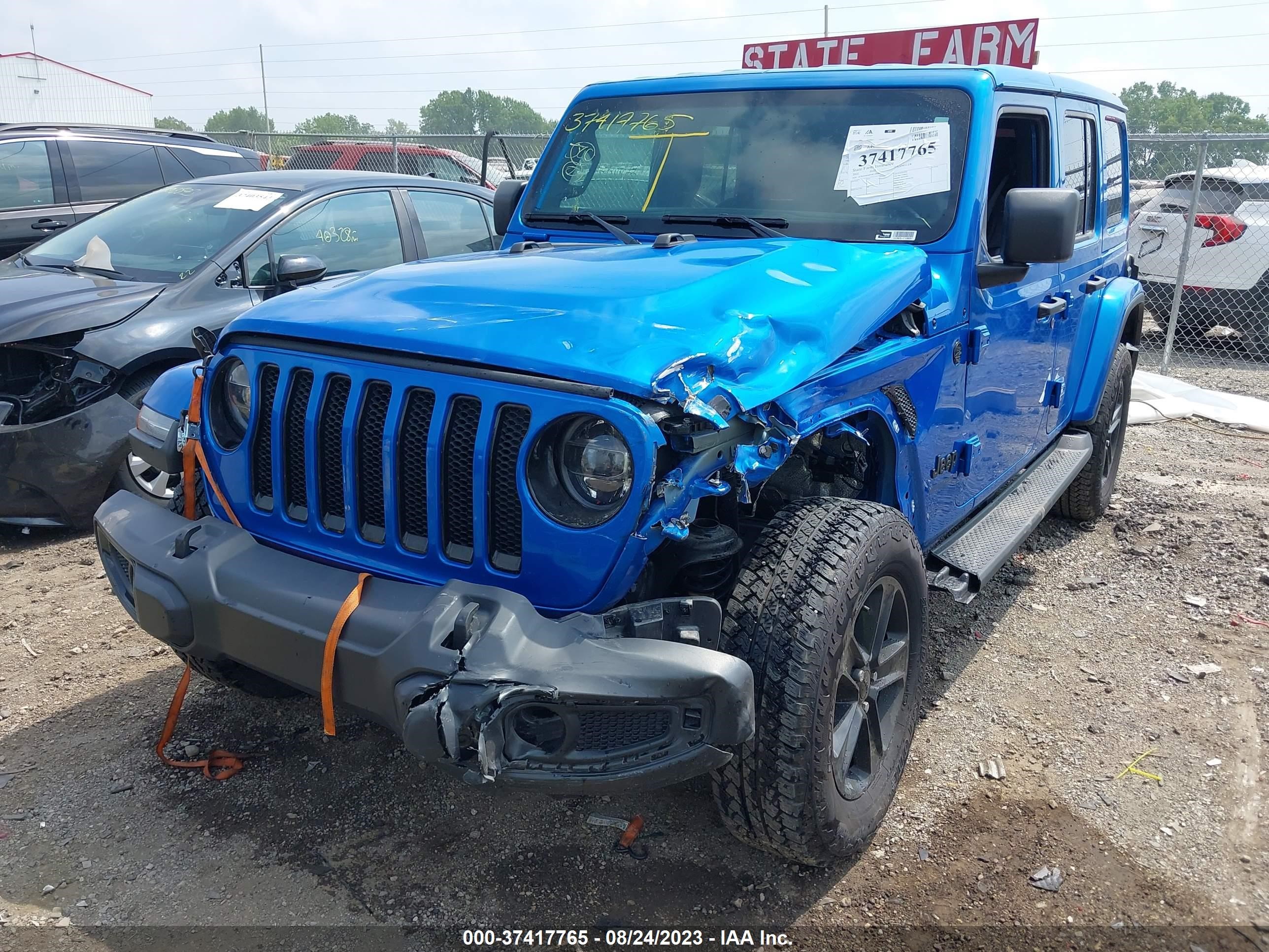 Photo 1 VIN: 1C4HJXEN8NW159690 - JEEP WRANGLER 