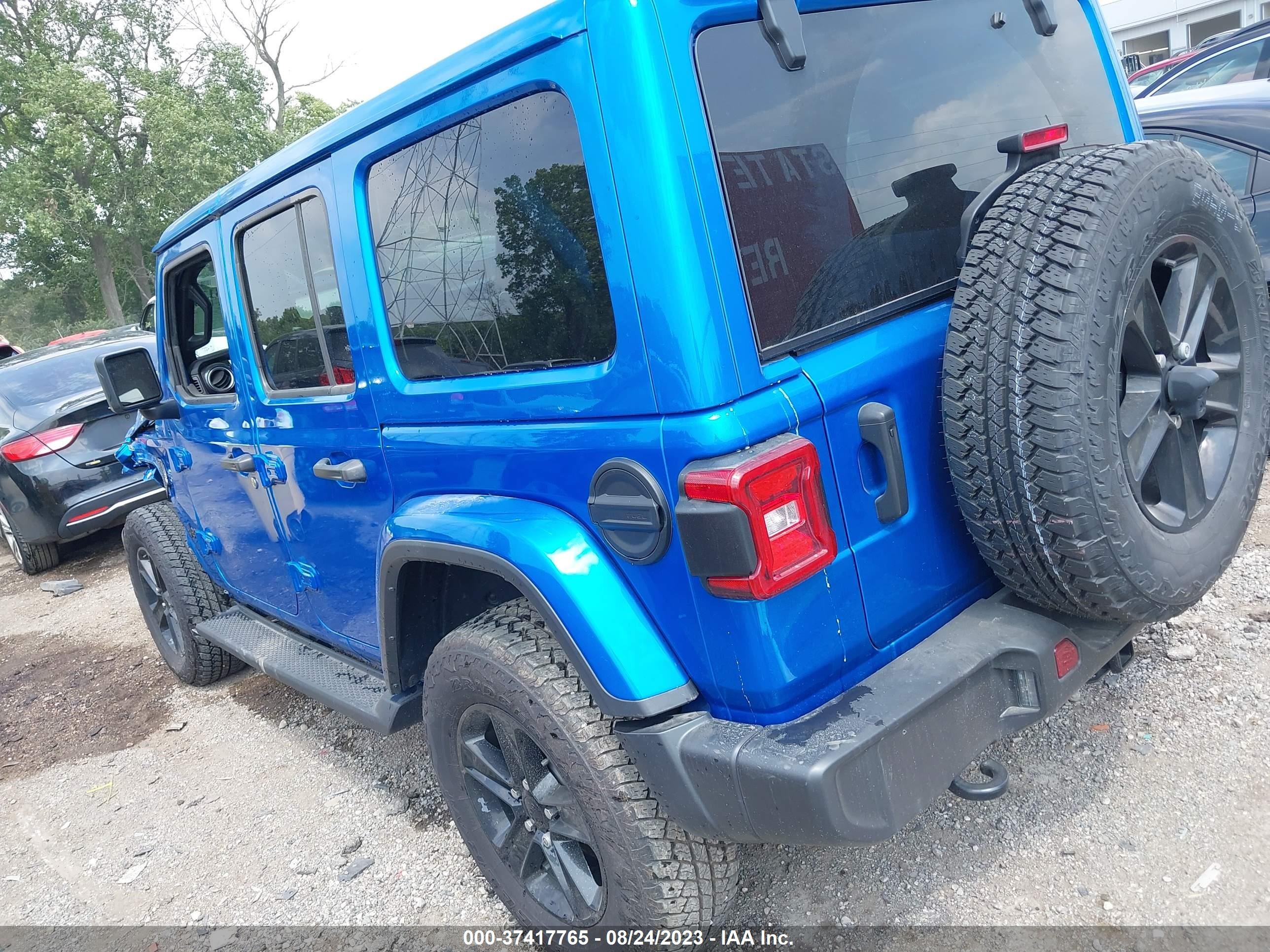 Photo 2 VIN: 1C4HJXEN8NW159690 - JEEP WRANGLER 