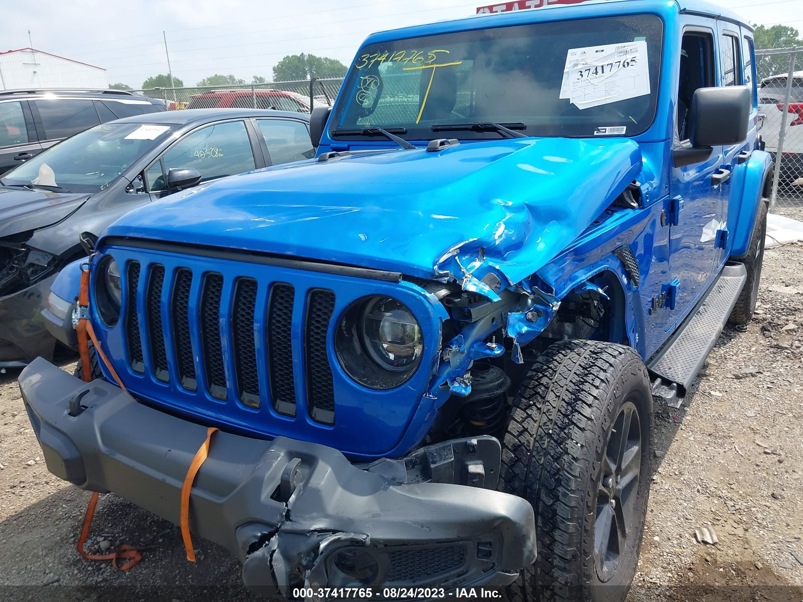 Photo 5 VIN: 1C4HJXEN8NW159690 - JEEP WRANGLER 