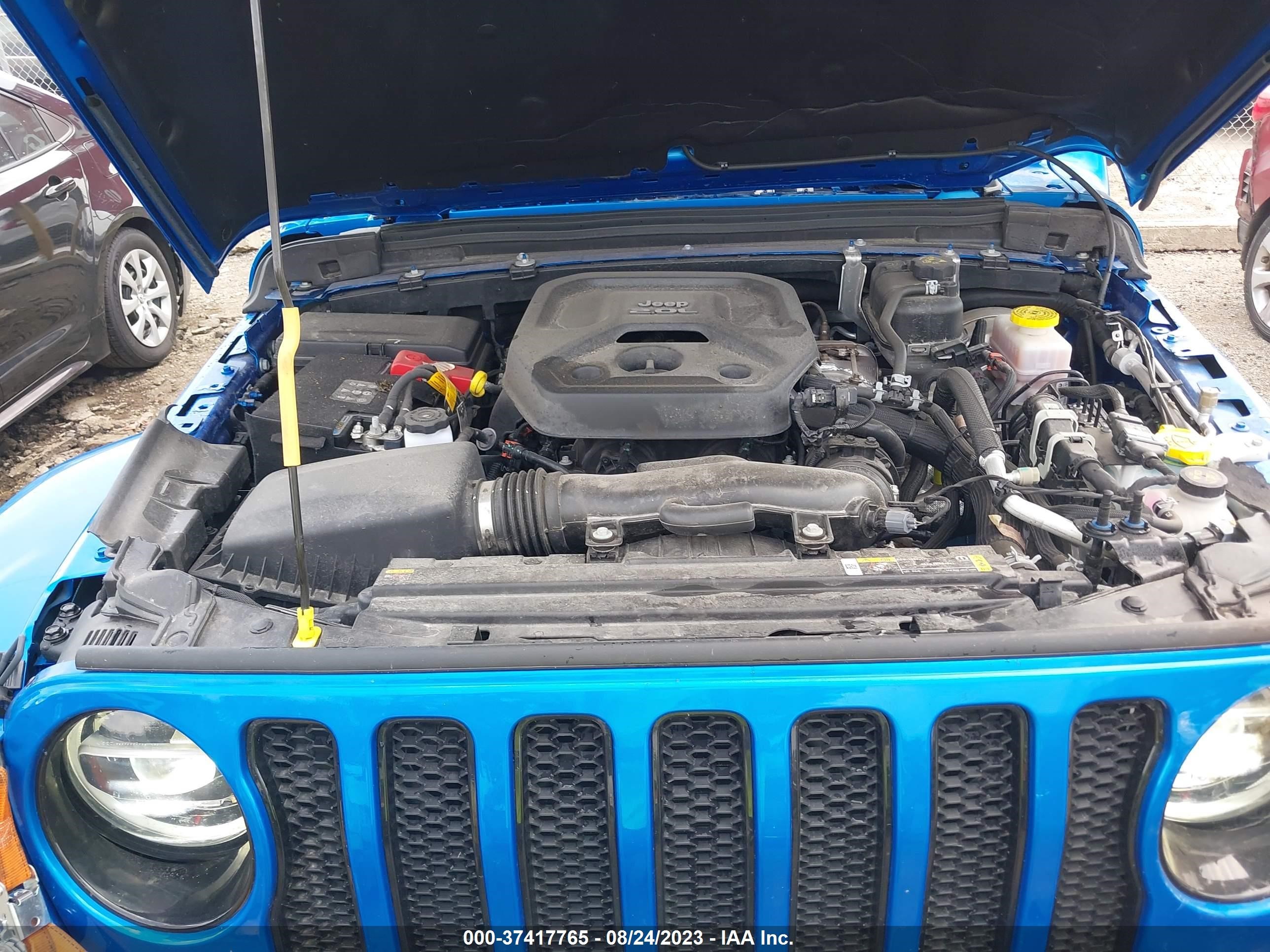 Photo 9 VIN: 1C4HJXEN8NW159690 - JEEP WRANGLER 