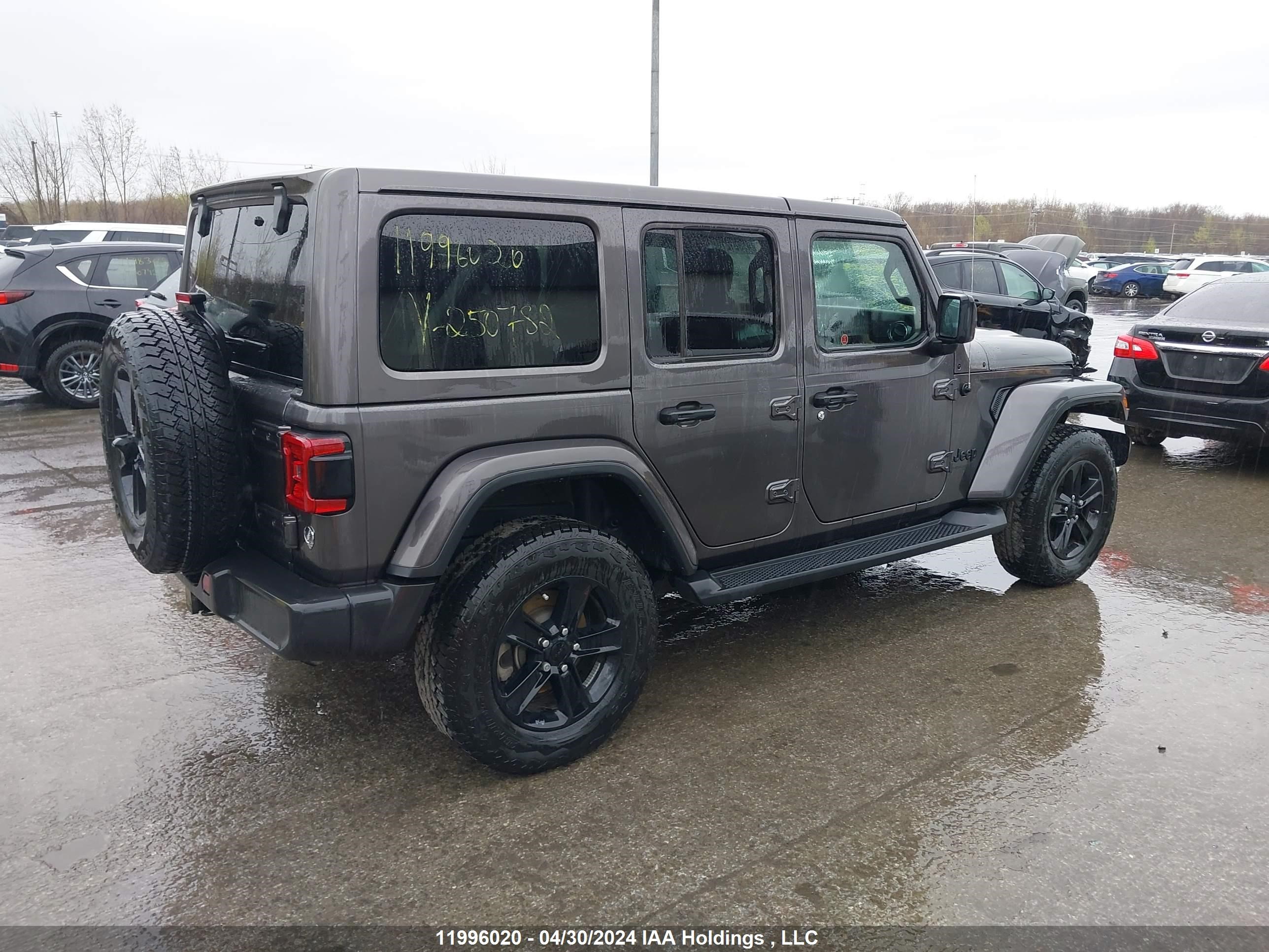 Photo 3 VIN: 1C4HJXEN8NW250782 - JEEP WRANGLER 