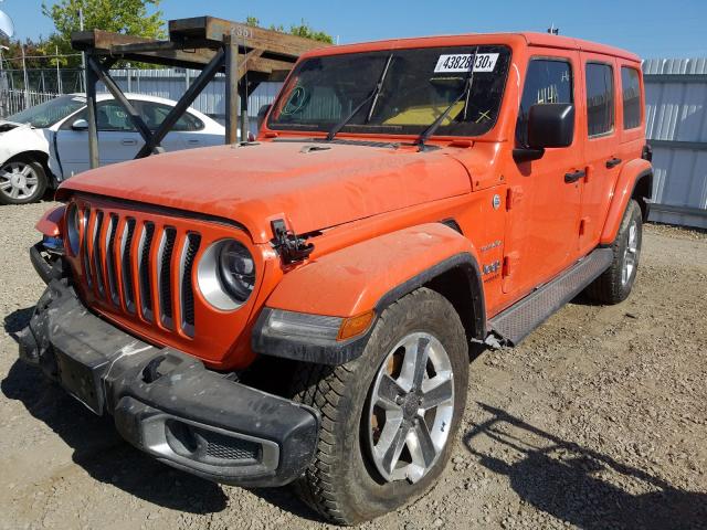 Photo 1 VIN: 1C4HJXEN9JW245763 - JEEP WRANGLER U 