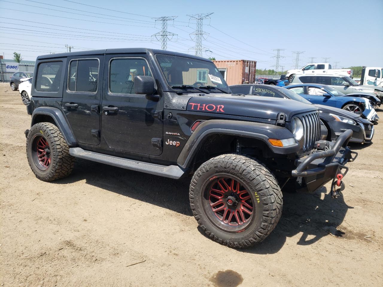 Photo 3 VIN: 1C4HJXENXKW687520 - JEEP WRANGLER 