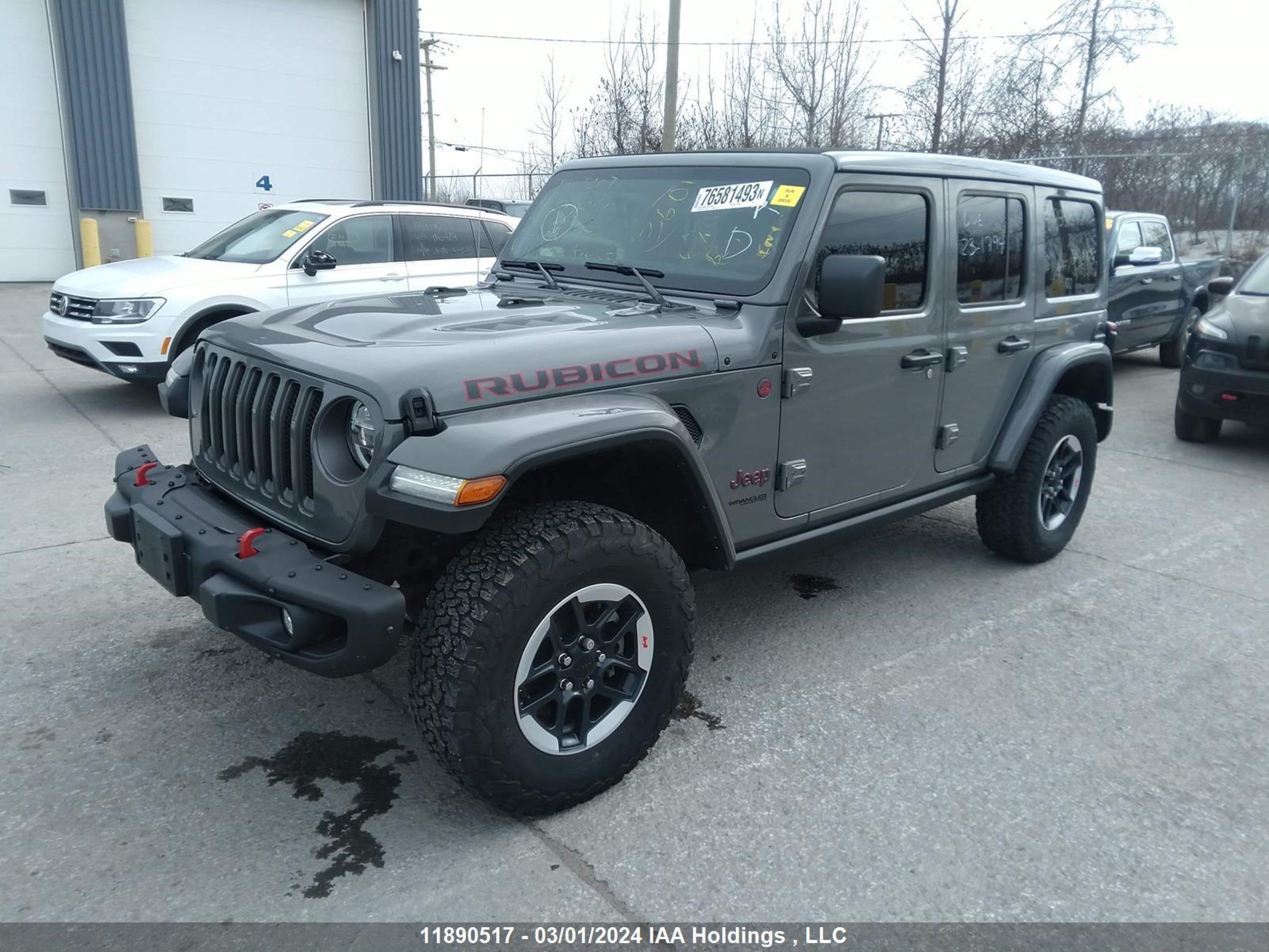 Photo 1 VIN: 1C4HJXFG1NW119788 - JEEP WRANGLER 