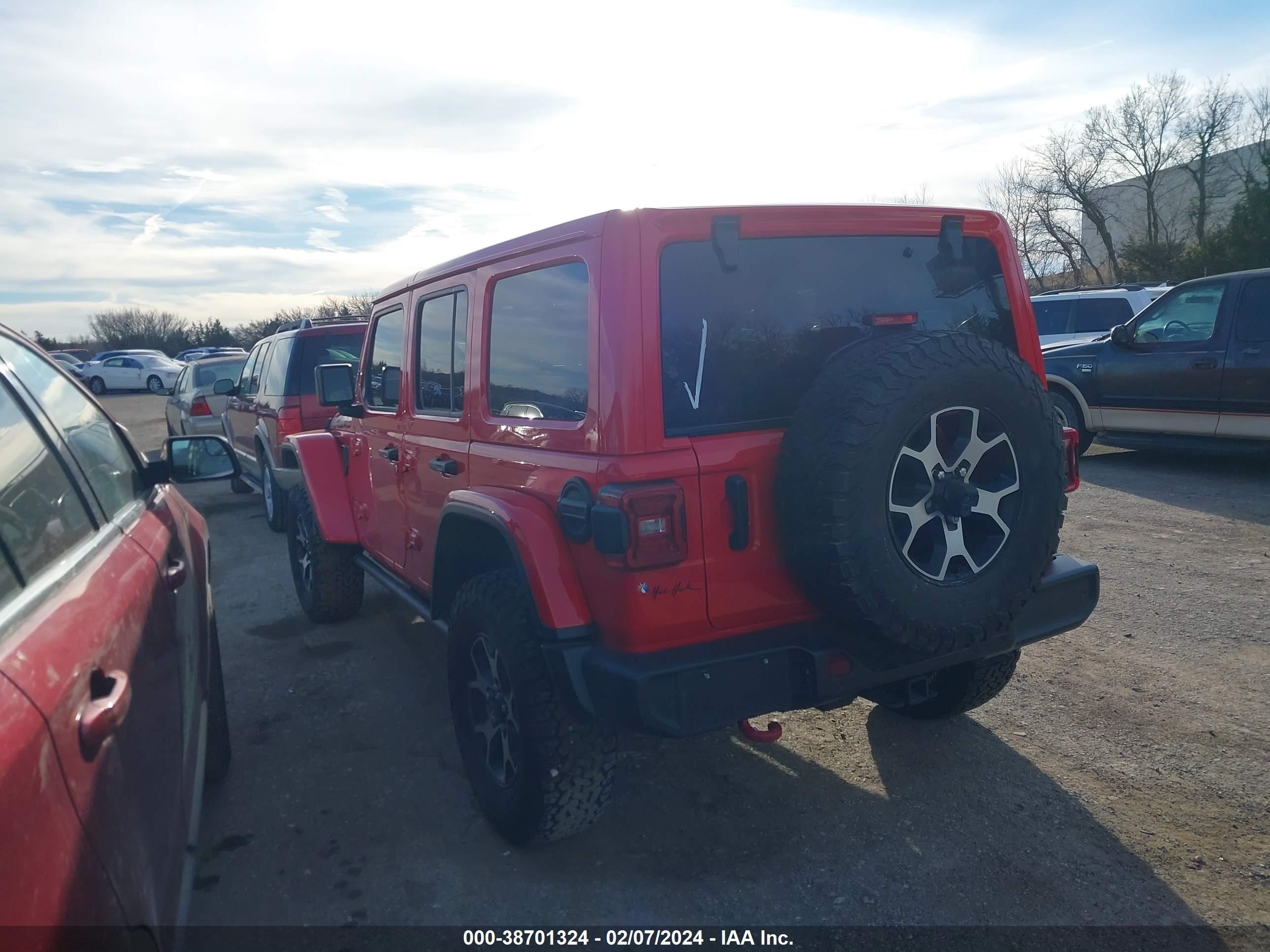 Photo 2 VIN: 1C4HJXFG3LW345201 - JEEP WRANGLER 