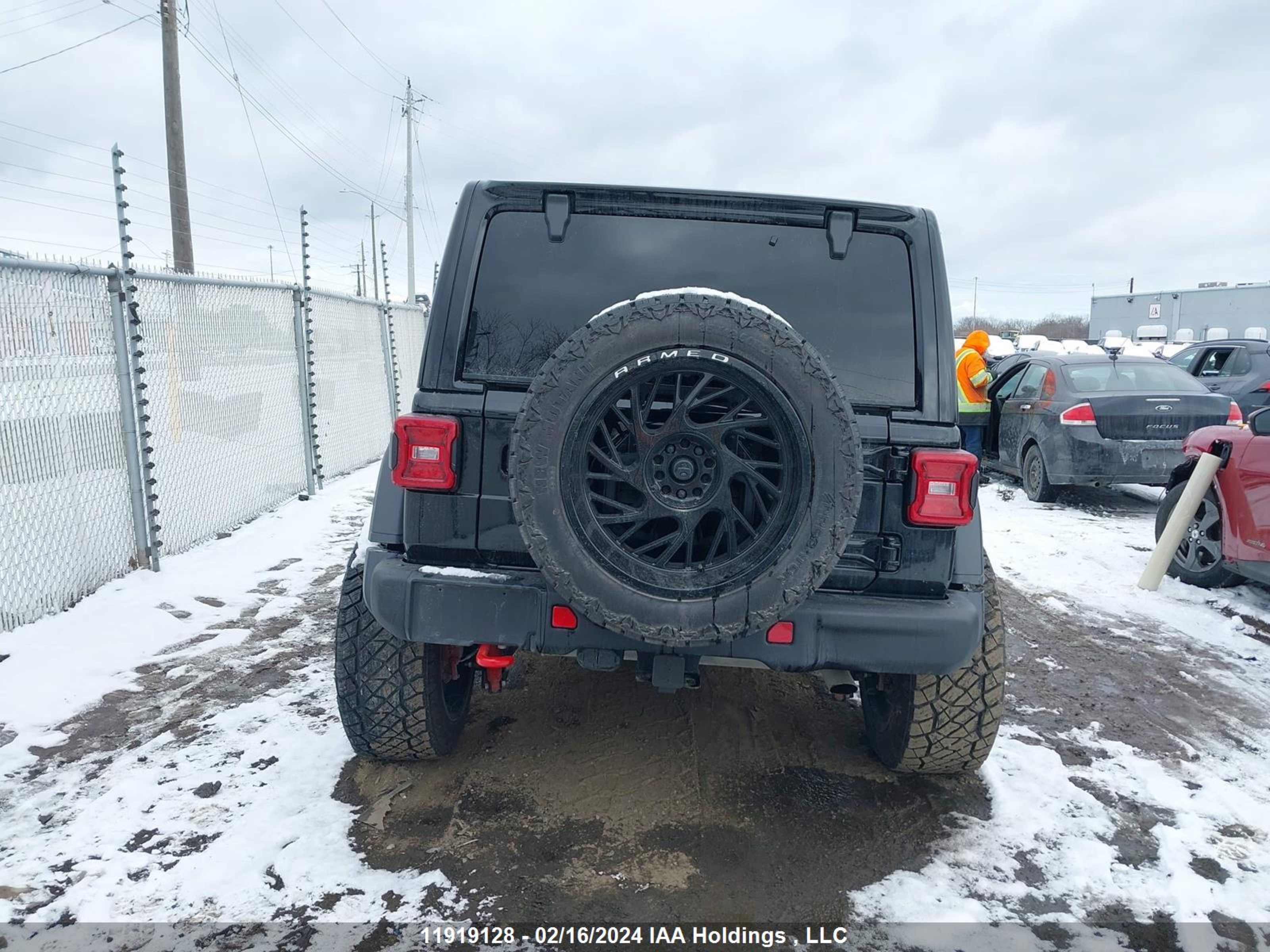 Photo 16 VIN: 1C4HJXFG3NW259387 - JEEP WRANGLER 