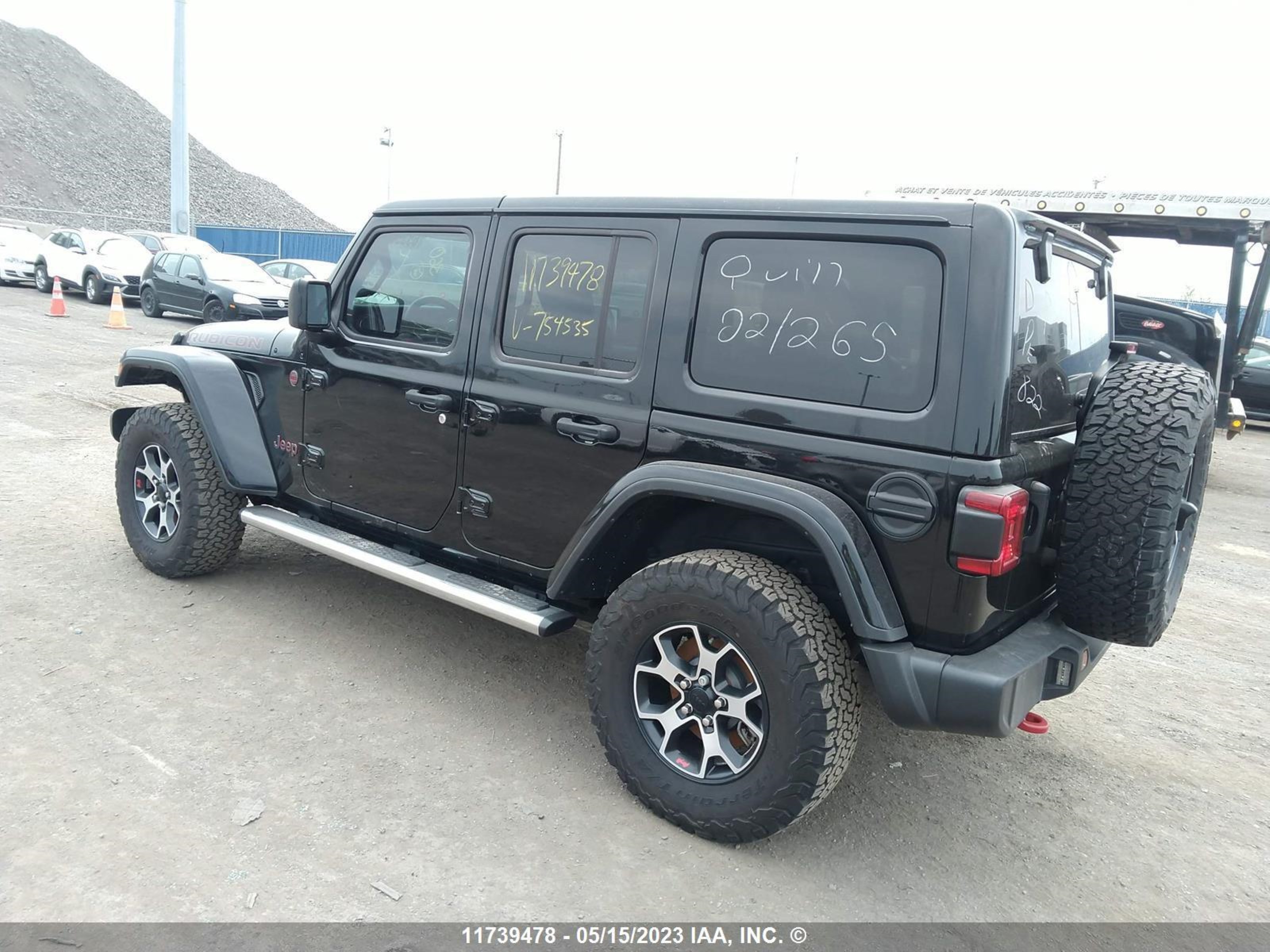 Photo 2 VIN: 1C4HJXFN6MW754535 - JEEP WRANGLER 