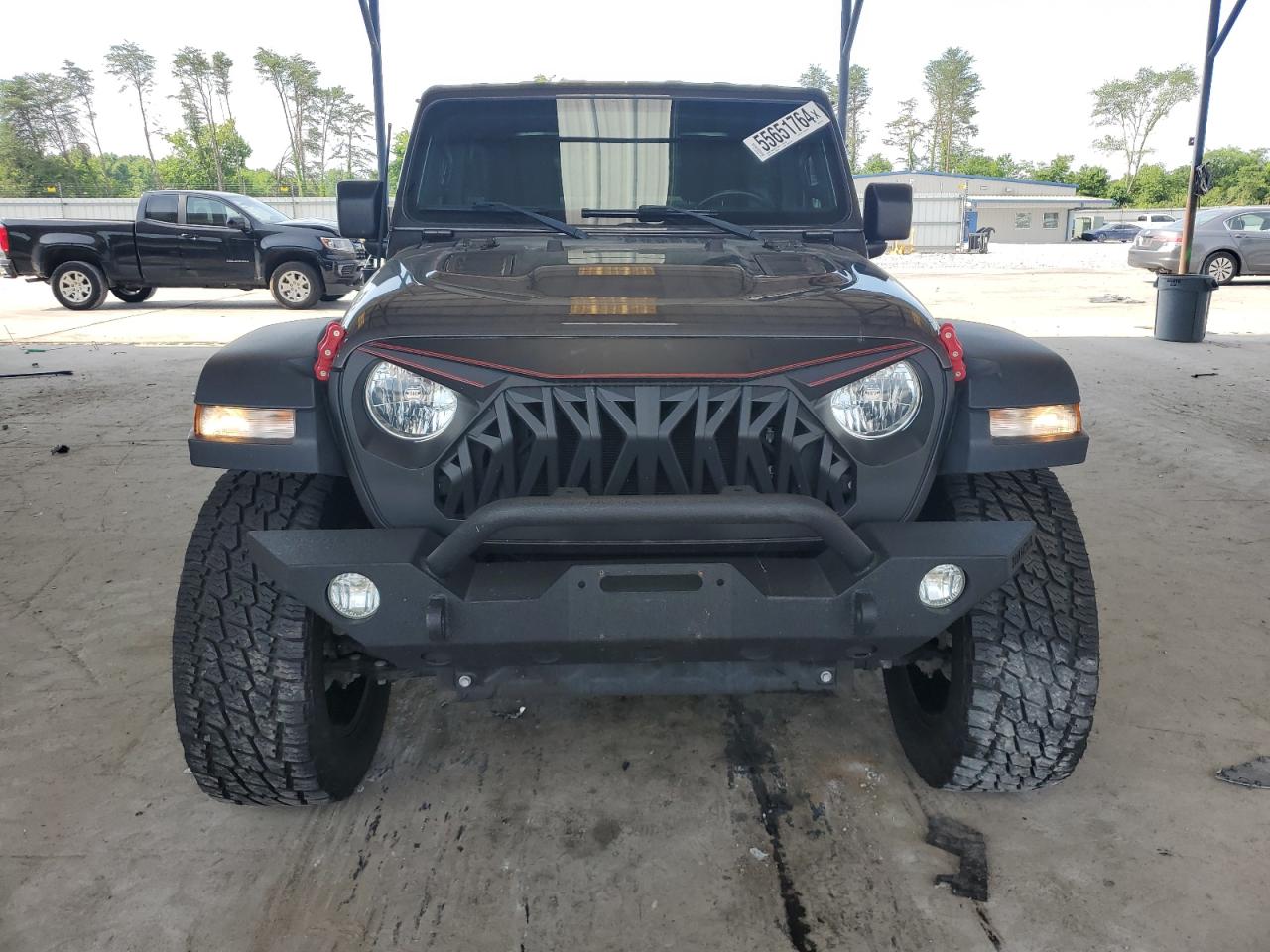 Photo 4 VIN: 1C4HJXFN7KW653808 - JEEP WRANGLER 