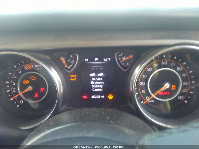 Photo 6 VIN: 1C4HJXKN2MW658410 - JEEP WRANGLER 