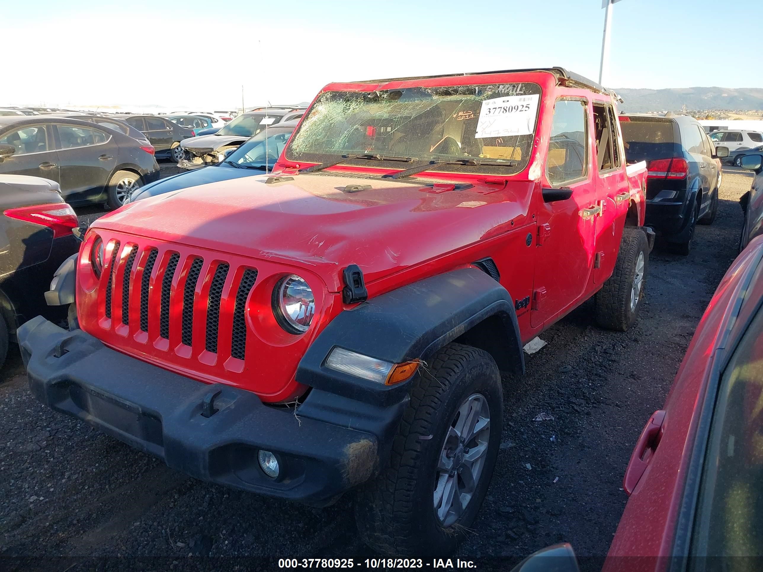 Photo 1 VIN: 1C4HJXKN7PW564785 - JEEP WRANGLER 