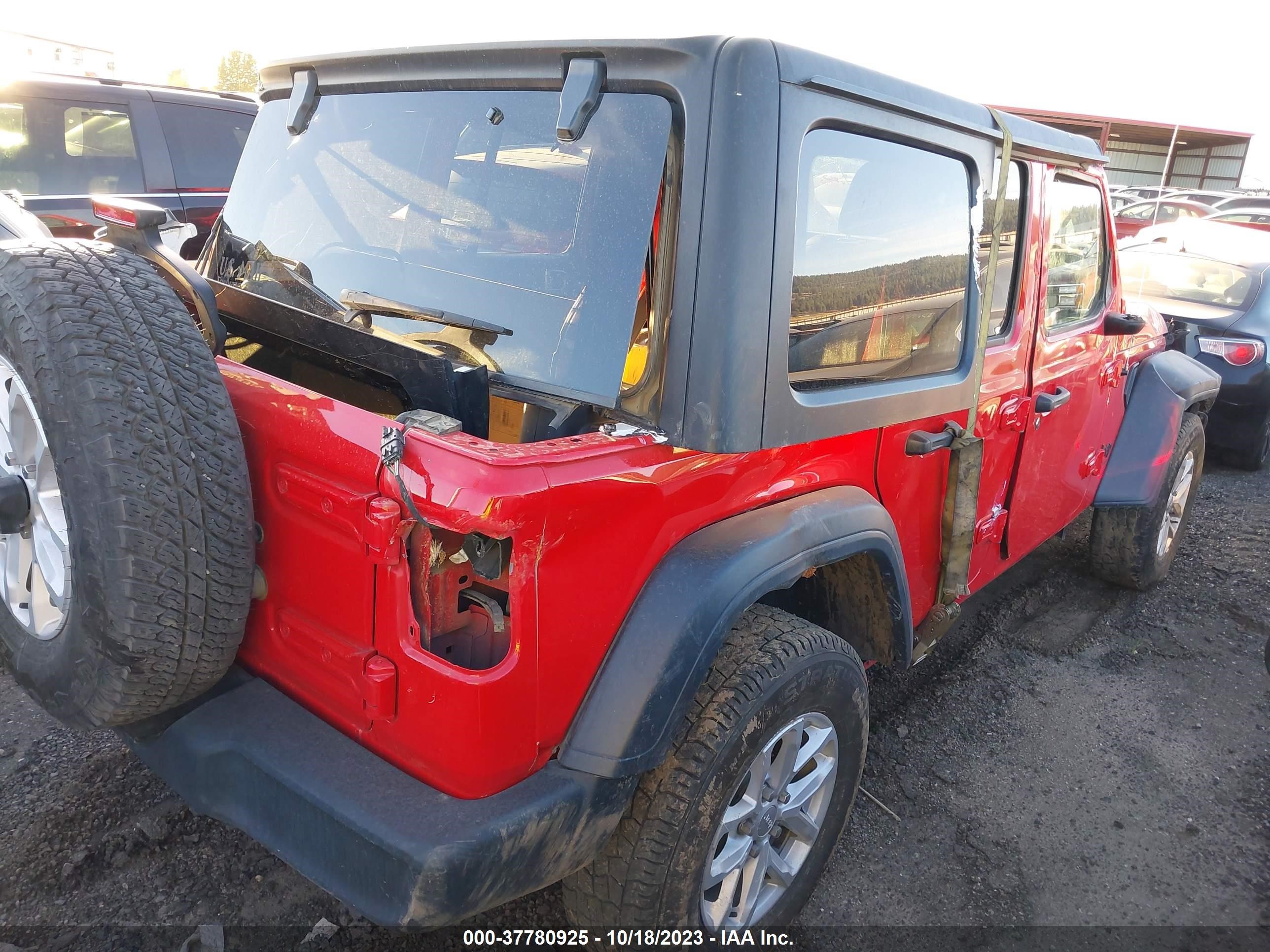 Photo 3 VIN: 1C4HJXKN7PW564785 - JEEP WRANGLER 