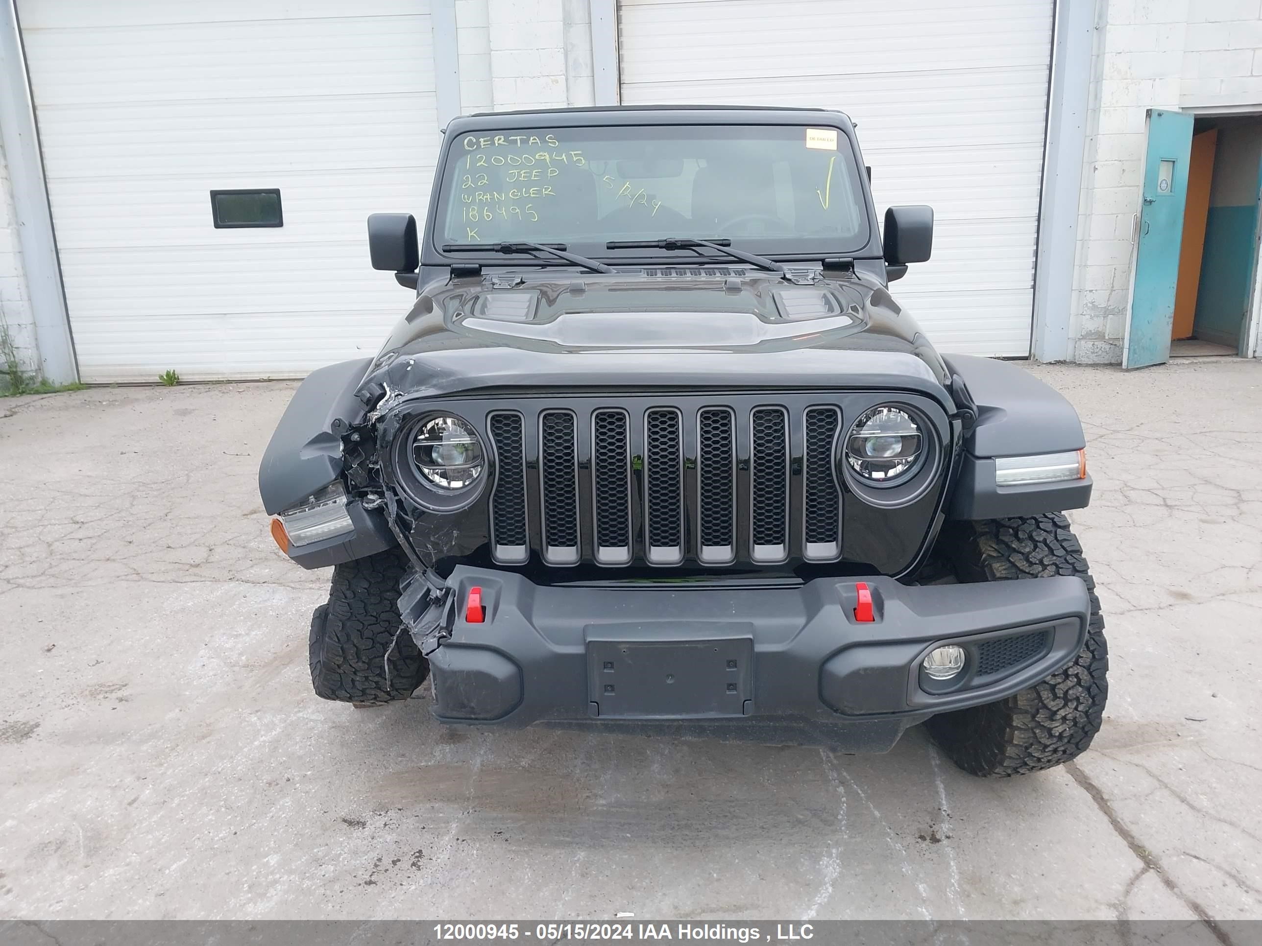 Photo 12 VIN: 1C4JJXFM3NW186495 - JEEP WRANGLER 