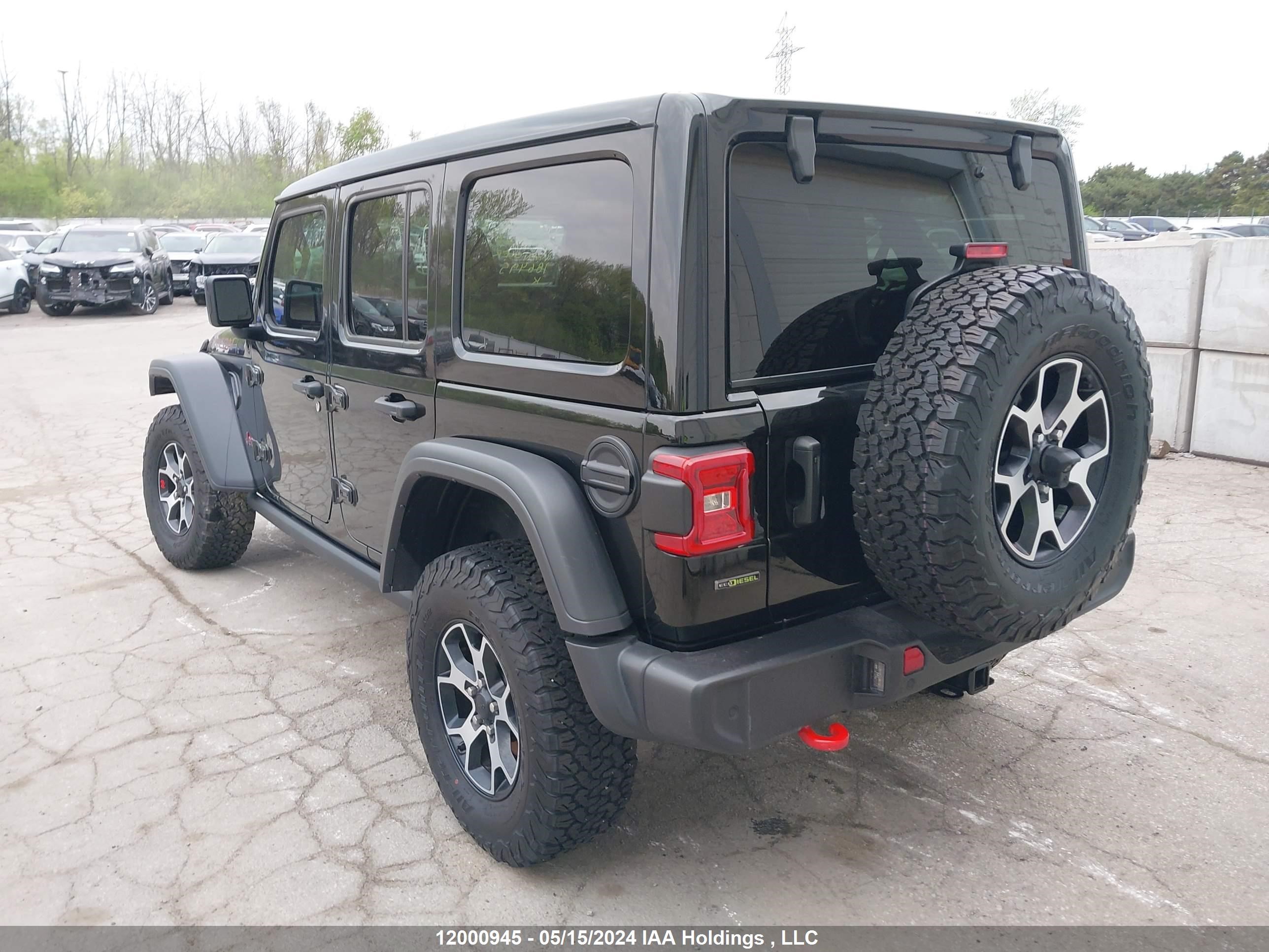 Photo 2 VIN: 1C4JJXFM3NW186495 - JEEP WRANGLER 