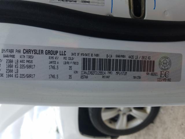 Photo 9 VIN: 1C4NJCAB2FD129914 - JEEP COMPASS 