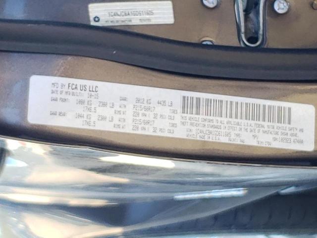 Photo 9 VIN: 1C4NJCBA1GD611605 - JEEP COMPASS SP 