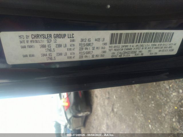 Photo 8 VIN: 1C4NJCBA4DD169382 - JEEP COMPASS 