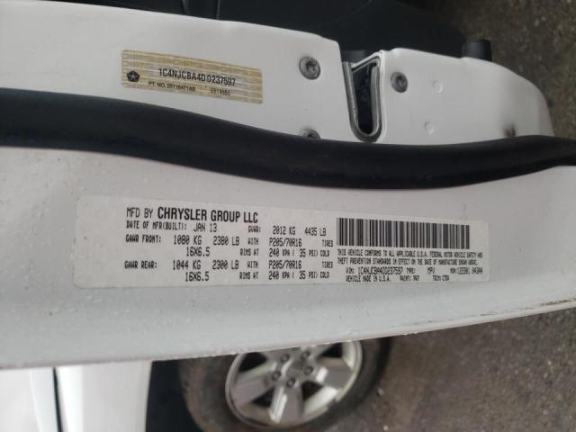 Photo 9 VIN: 1C4NJCBA4DD237597 - JEEP COMPASS SP 