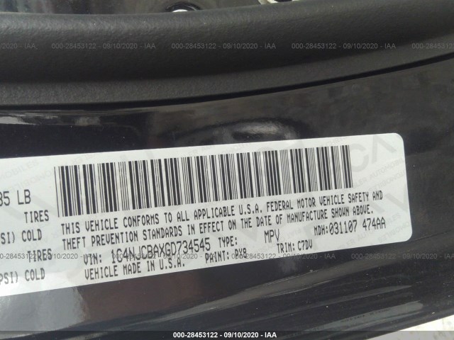 Photo 8 VIN: 1C4NJCBAXGD734545 - JEEP COMPASS 